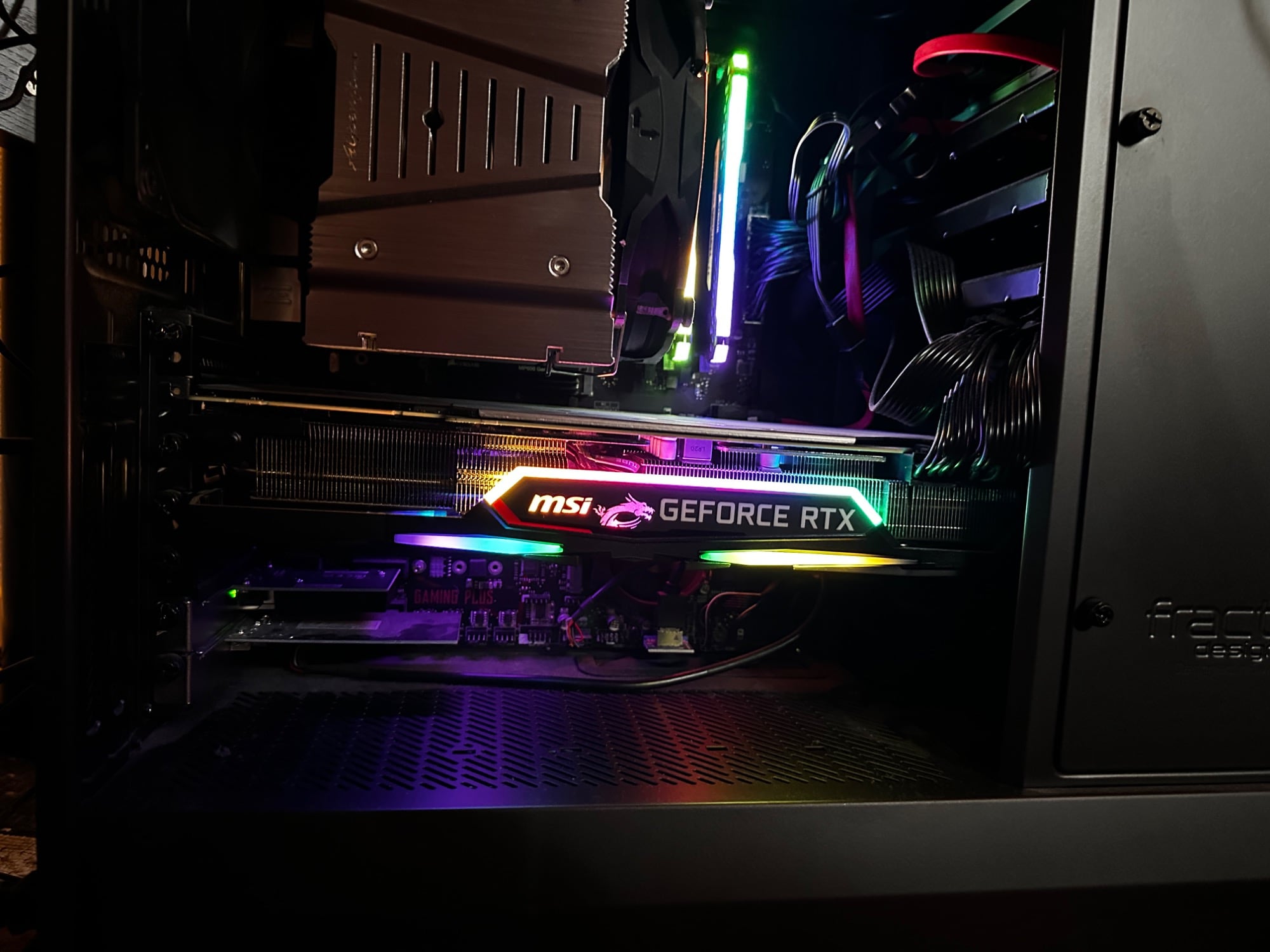 Actual product image MSI GeForce RTX 2080S GAMING X TRIO (8 GB)