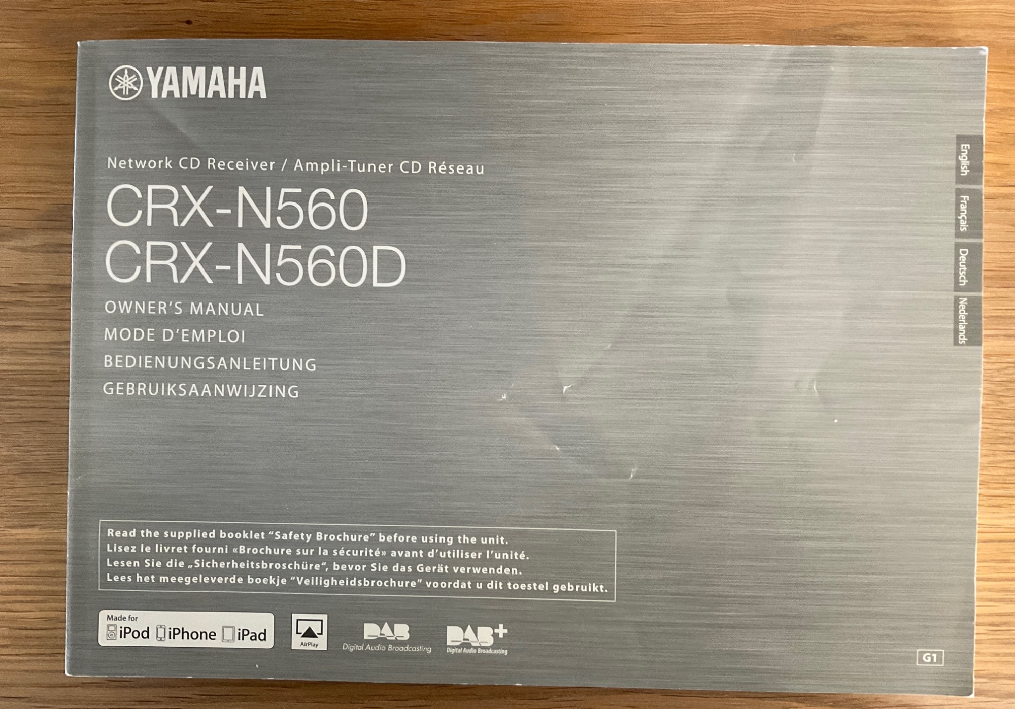Produktbild Yamaha Mcr-N560dab (CD Player, 2x 32 W)