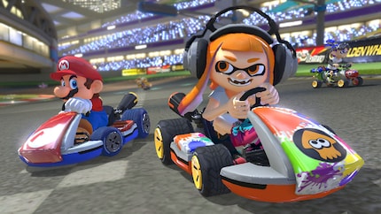 Eine Runde «Mario Kart» geht immer.