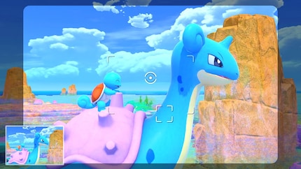 Pokémon verhalten sich in diesem Spiel wie echte Tiere.