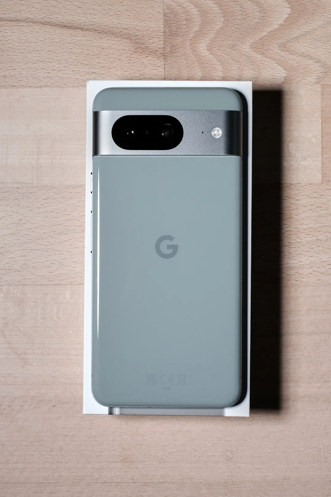 Produktbild Google Pixel 8 (256 GB, Hazel, 6.20", SIM + eSIM, 50 Mpx, 5G)