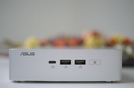 I’d have liked an SD card slot next to the connections at the front.