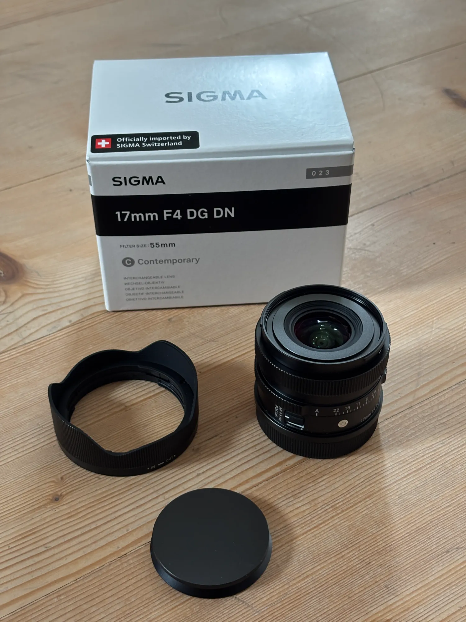 Immagine prodotto Sigma 17mm F4,0 DG DN Contemporary, L-Mount (L-mount, Full-frame)