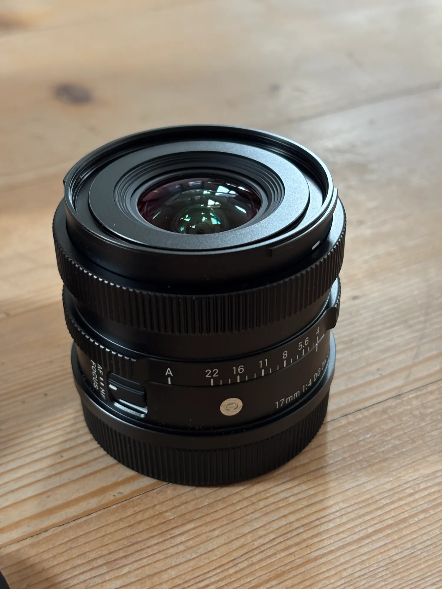 Immagine prodotto Sigma 17mm F4,0 DG DN Contemporary, L-Mount (L-mount, Full-frame)