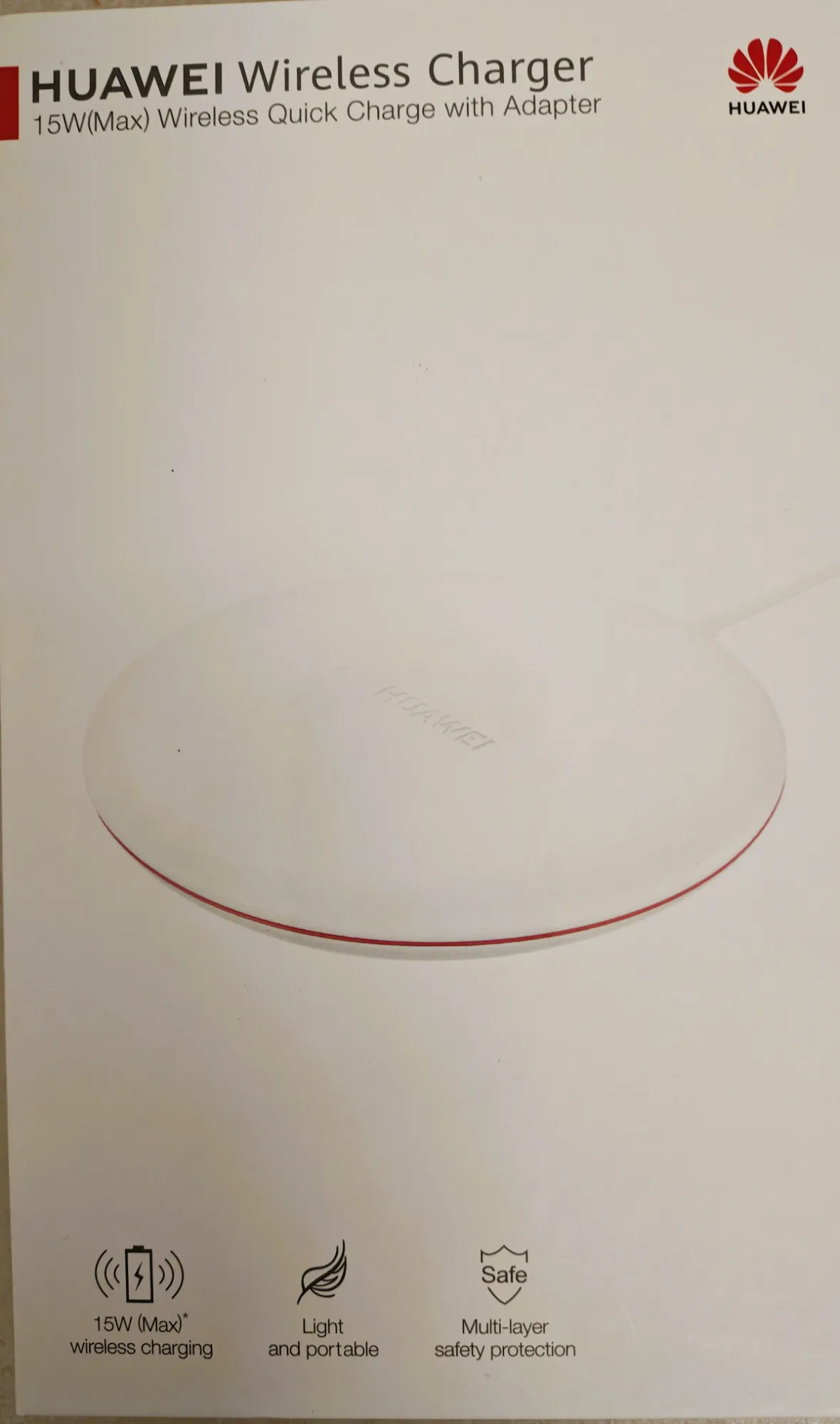 Image du produit Huawei Chargeur sans fil CP60 (15 W)