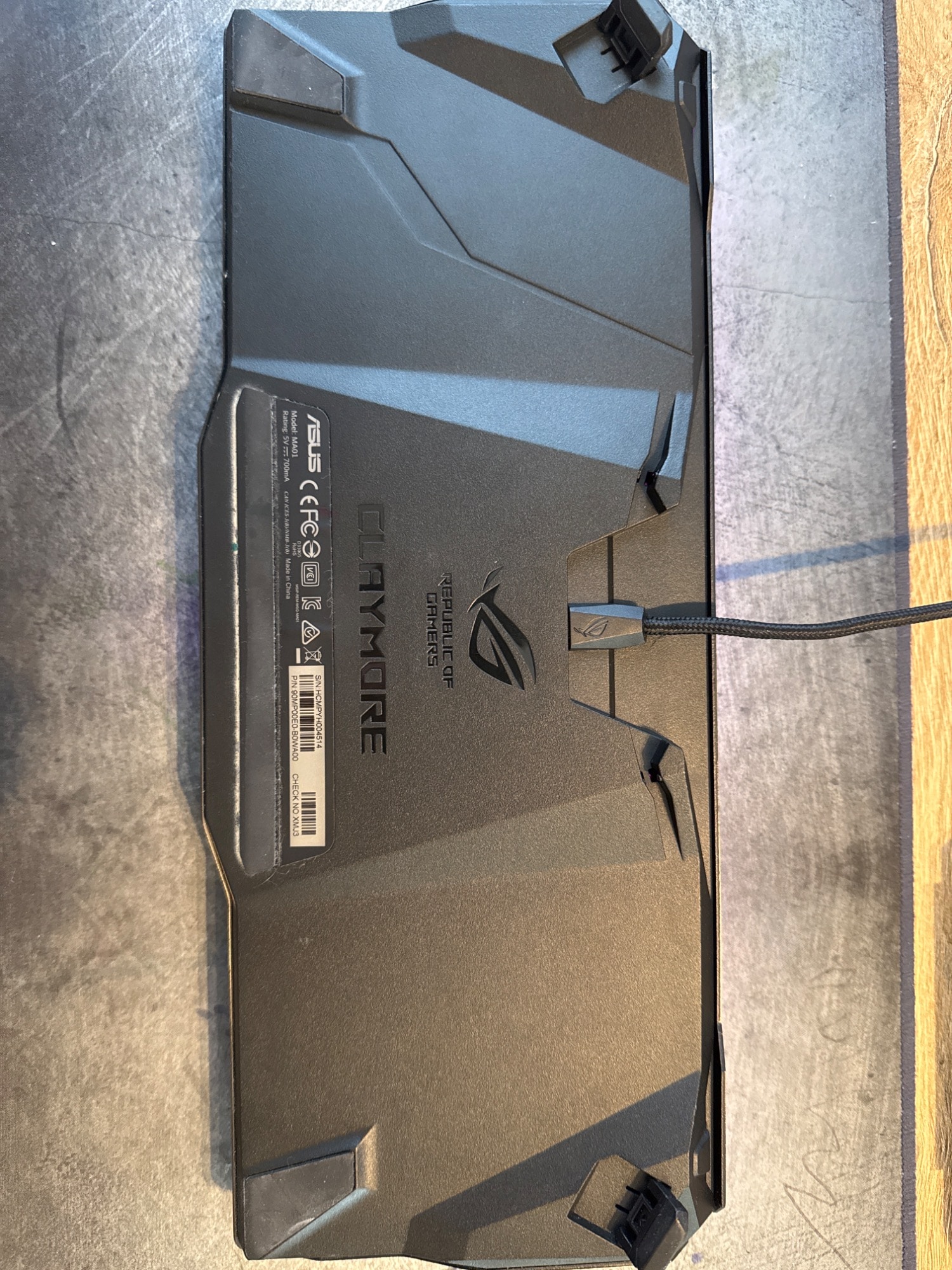 Produktbild ASUS ROG Claymore (CH, Kabelgebunden)