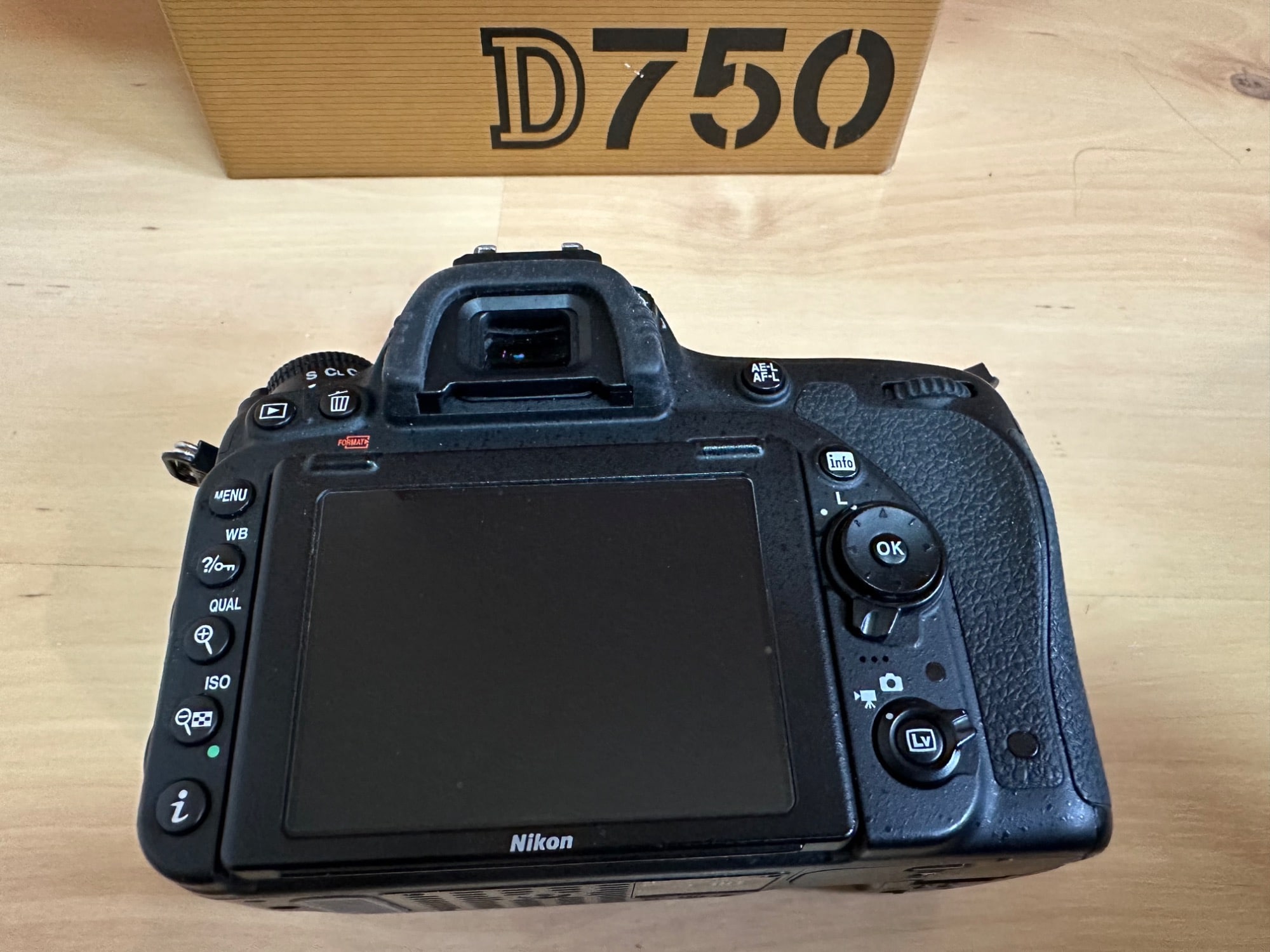 Immagine prodotto Nikon D750 Body (24.30 Mpx, Full frame / FX)