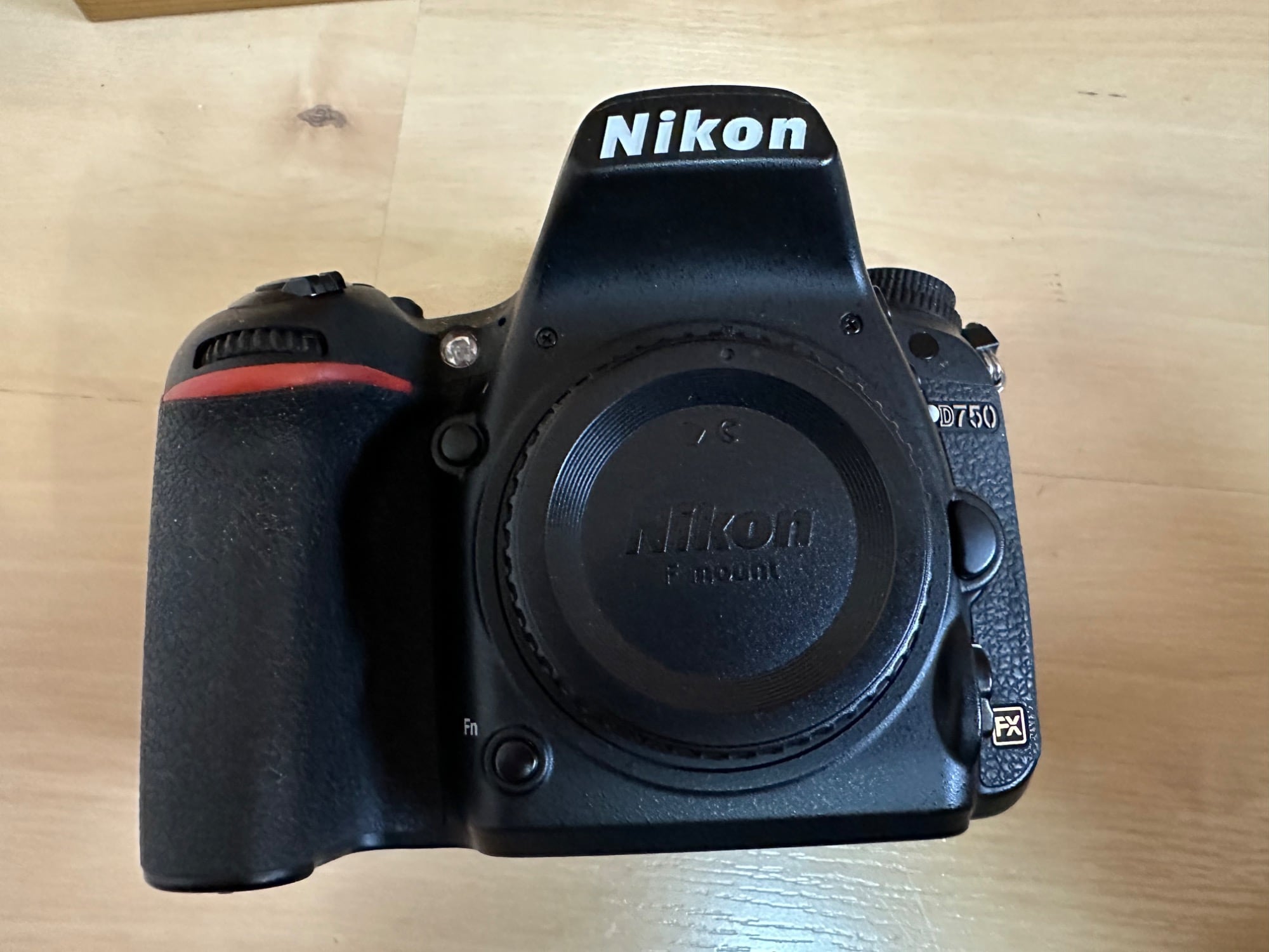 Immagine prodotto Nikon D750 Body (24.30 Mpx, Full frame / FX)