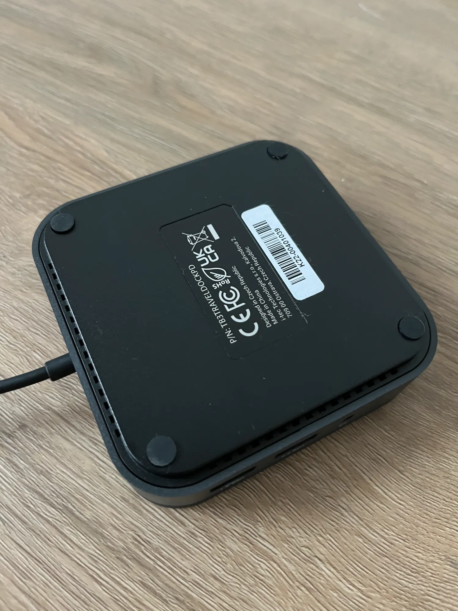 Produktbild i-tec Tb3traveldockpd (Thunderbolt, 4 Ports)