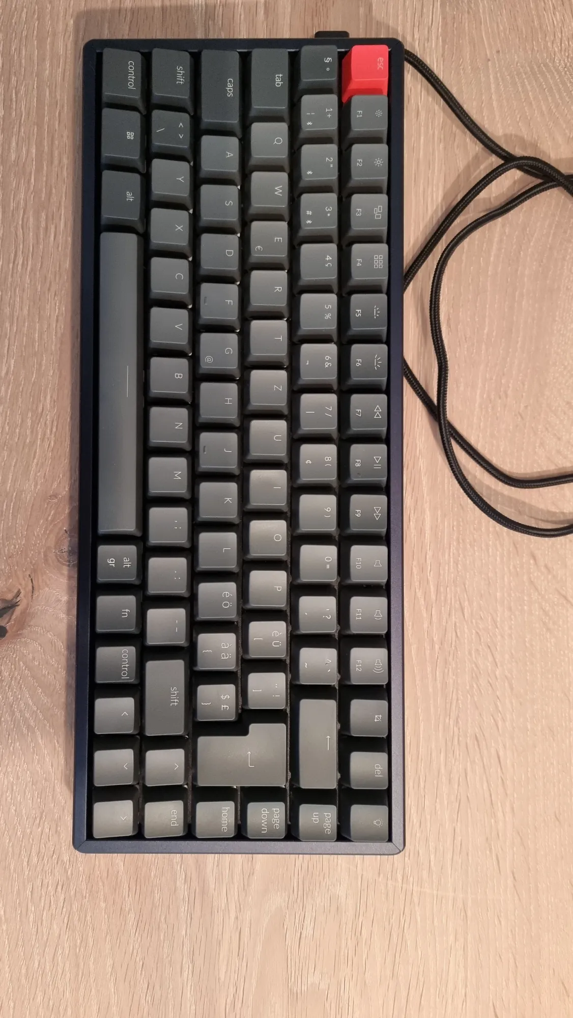 Actual product image Keychron K2 (CH, Wireless, Cable)