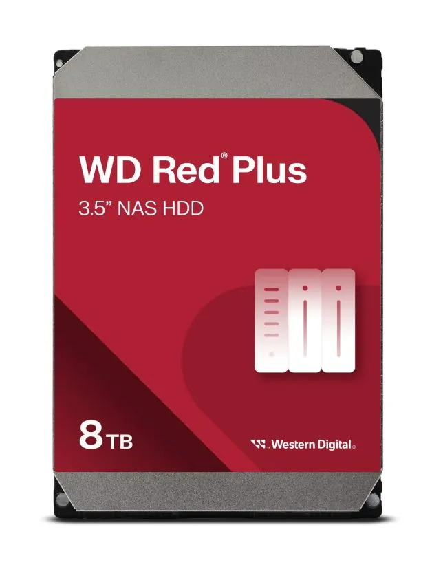 Produktbild WD Red Plus (8 TB, 3.5", CMR)