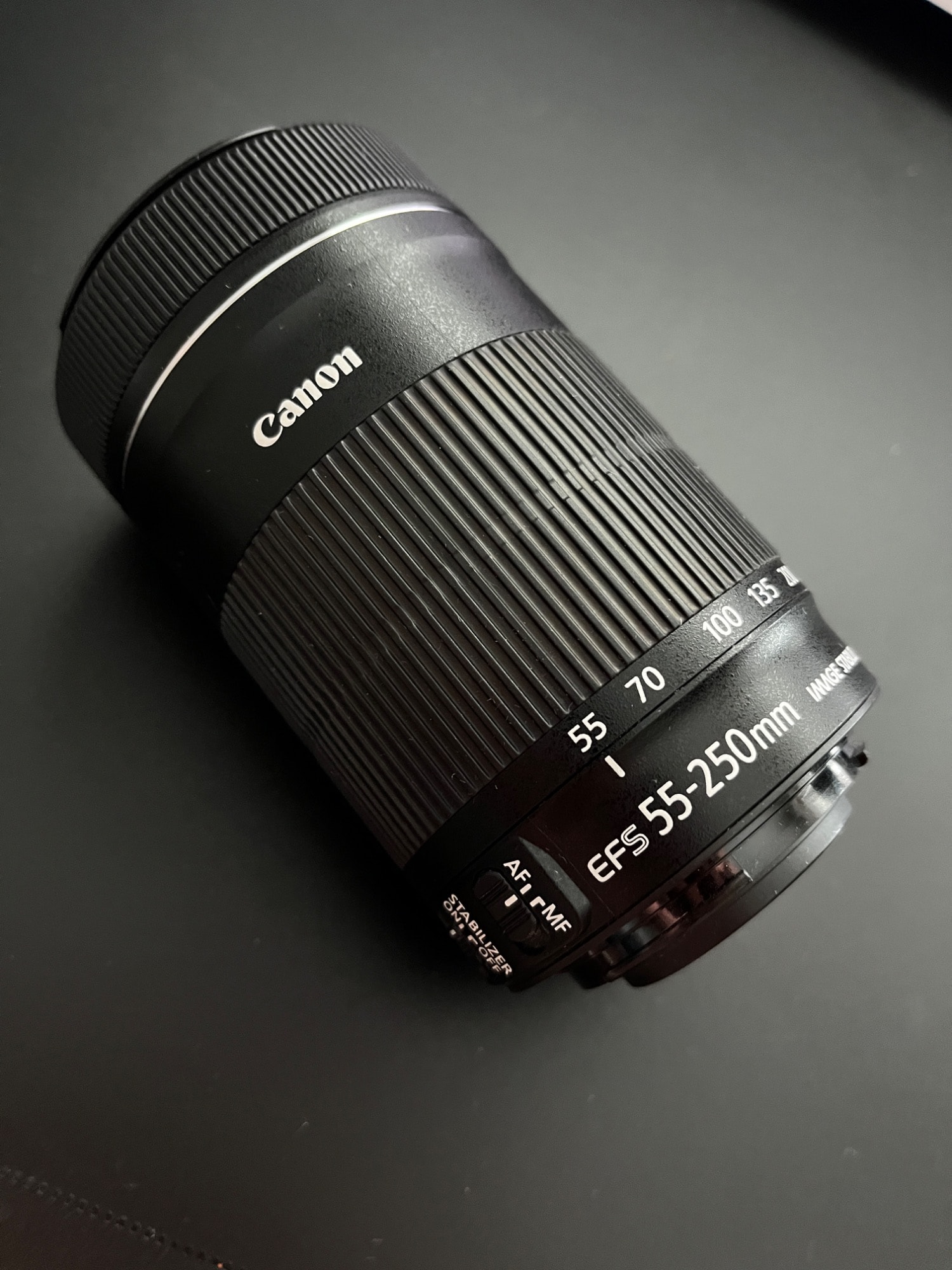 Immagine prodotto Canon EF-S 55-250mm f/4-5,6 IS STM - Importazione (Canon EF-S, APS-C / DX)