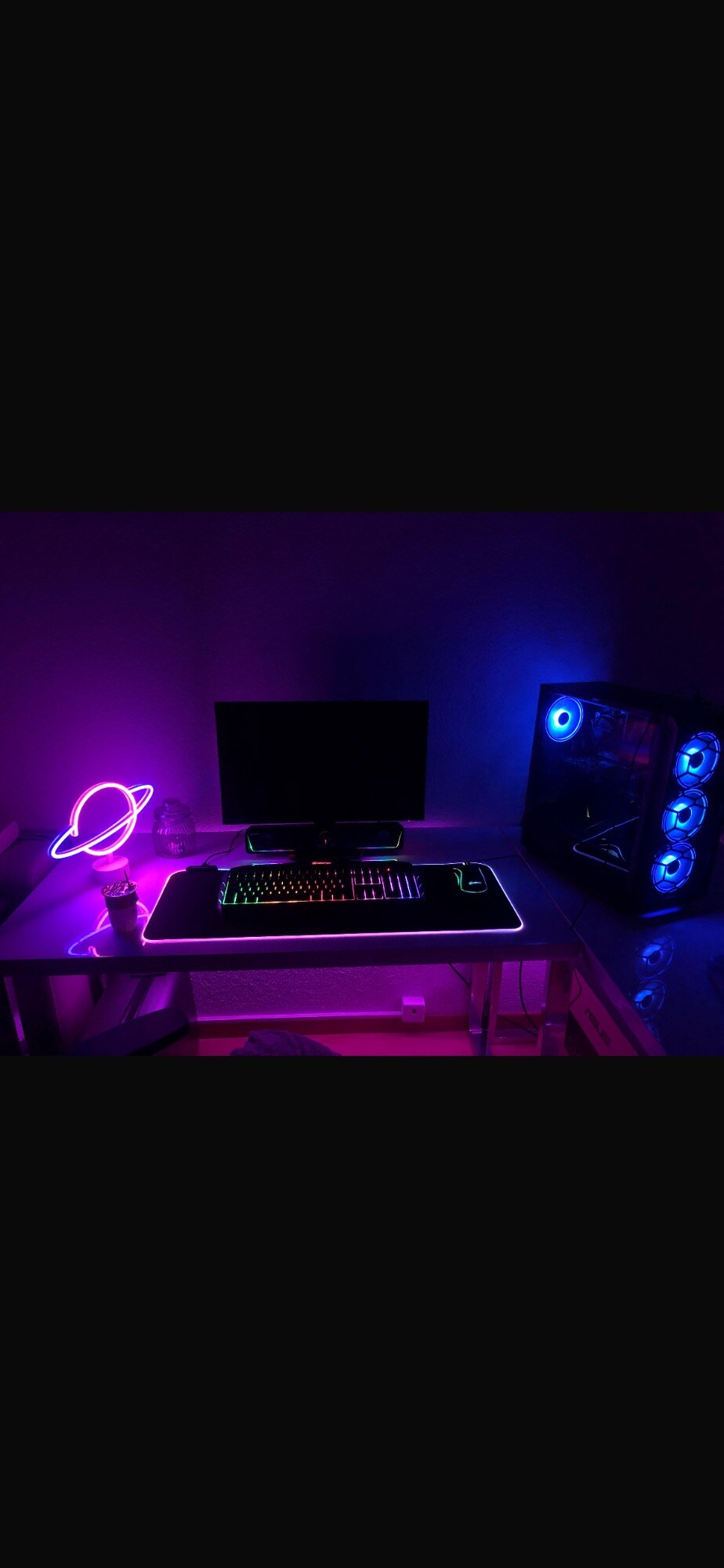 Actual product image Megaport Gaming Complete PC Intel Core i5-10400F- GeForce GTX1650 - 24" Full-HD + Keyboard+Mouse - 16-DE (Intel Core i5-10400F, 16 GB, 500 GB)
