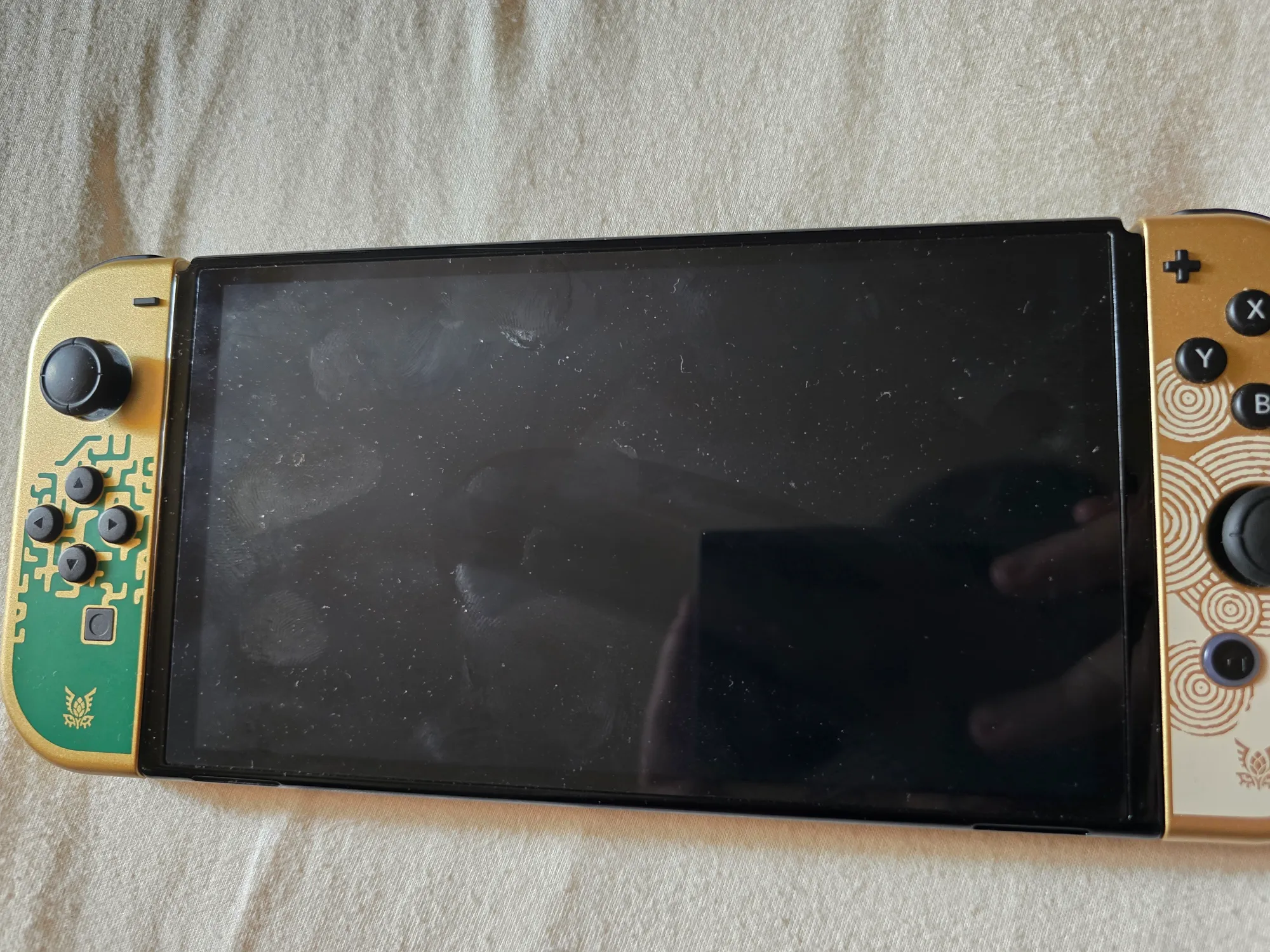 Actual product image Nintendo Switch - OLED Model The Legend of Zelda: Tears of the Kingdom Edition - ML