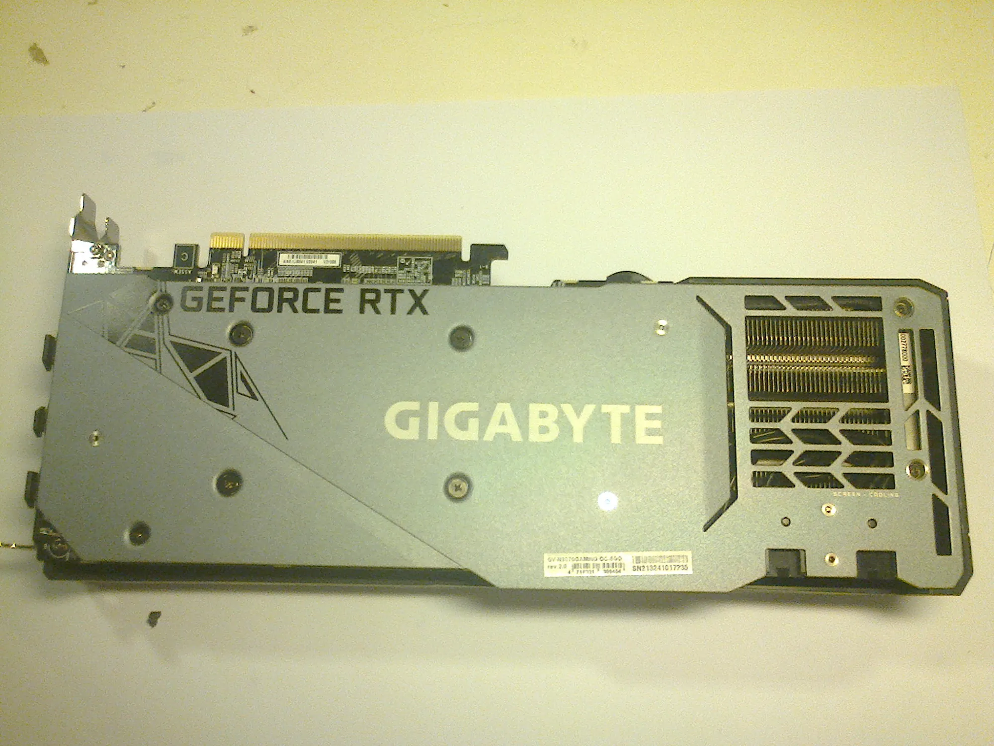 Produktbild Gigabyte GeForce RTX 3070 Gaming OC 8G LHR (8 GB)
