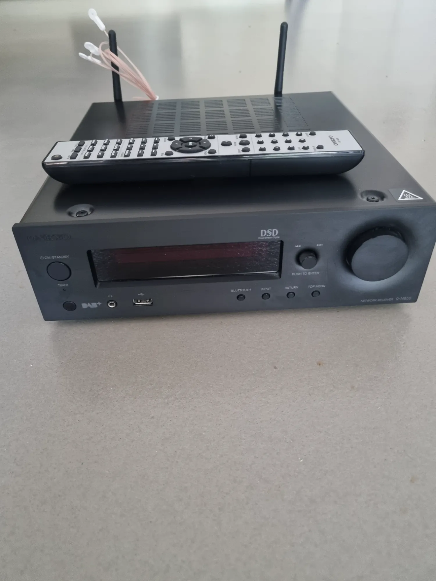 Actual product image Onkyo R-N855 (network receiver)