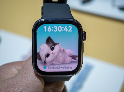 Auf der Watch Fit 4 treiben niedliche Tierchen ihr Unwesen.