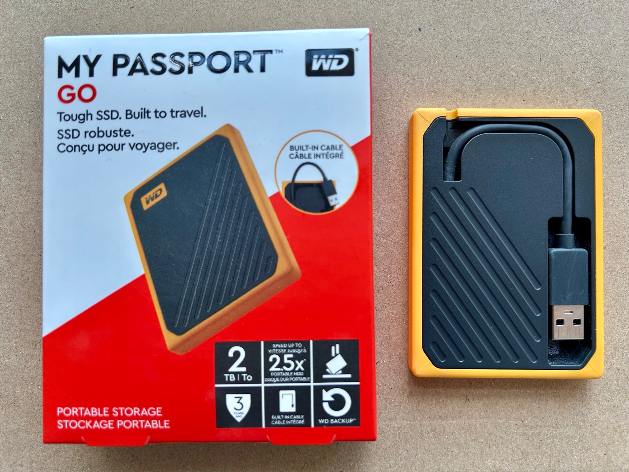 Produktbild WD My Passport Go (2000 GB)