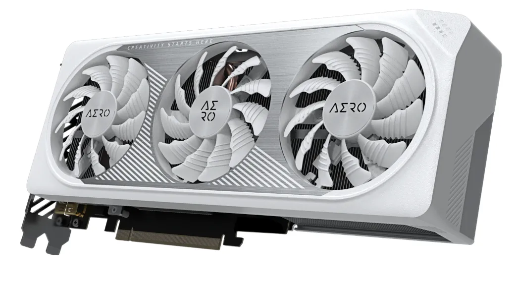 Actual product image Gigabyte RTX 4060 TI 16GB AERO OC (16 GB)