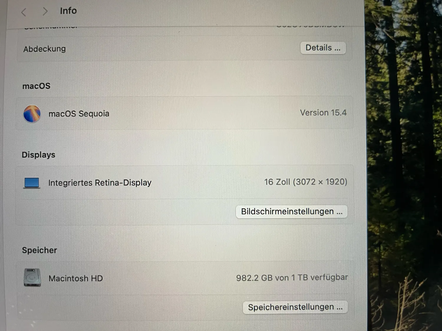 Produktbild Apple MacBook Pro – 2019 (16", Intel Core i9-9980HK, 64 GB, 1000 GB, CH)