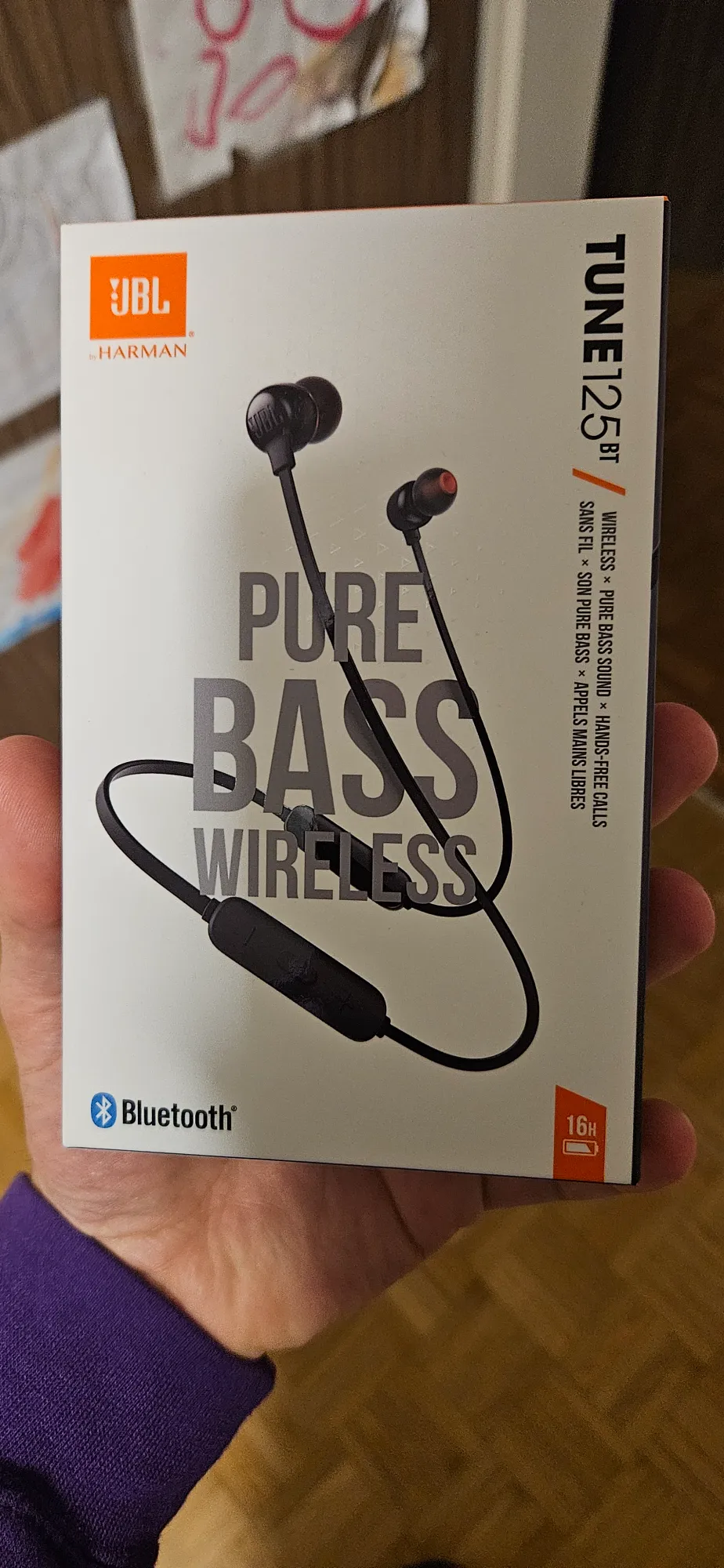 Produktbild JBL Tune 125BT (ANC, 16 h, Kabellos)