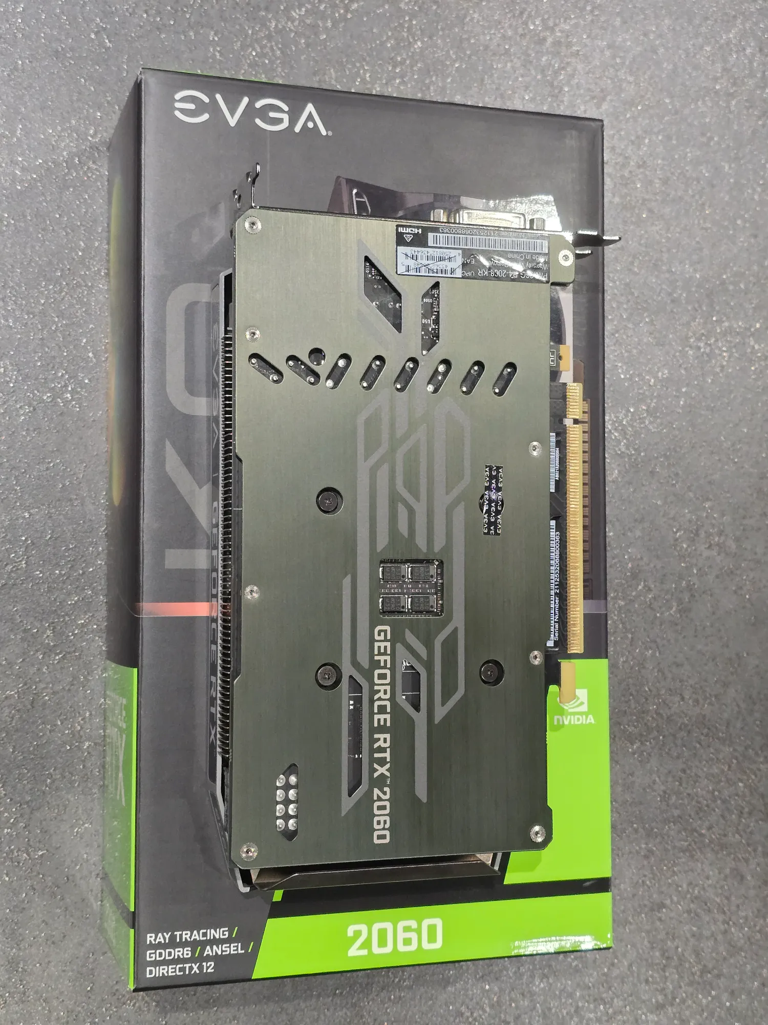 Produktbild EVGA GeForce RTX 2060 KO Ultra Gaming (6 GB)