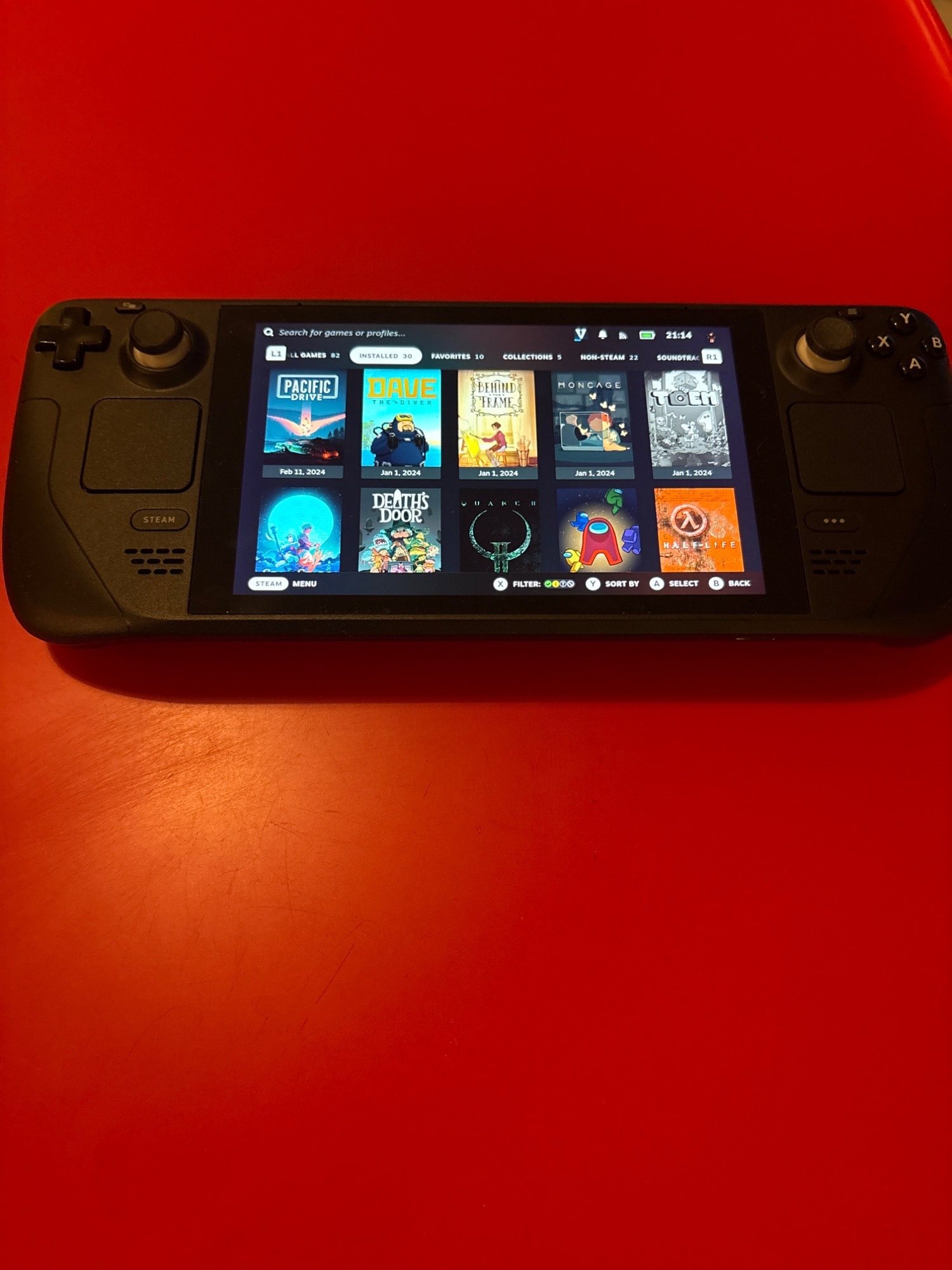 Actual product image Valve Steam Deck 256GB