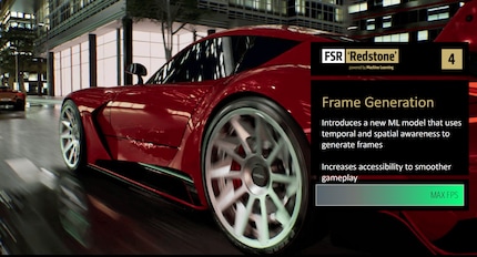 Mit Project Redstone soll auch Frame Generation mit FSR 4 möglich sein.