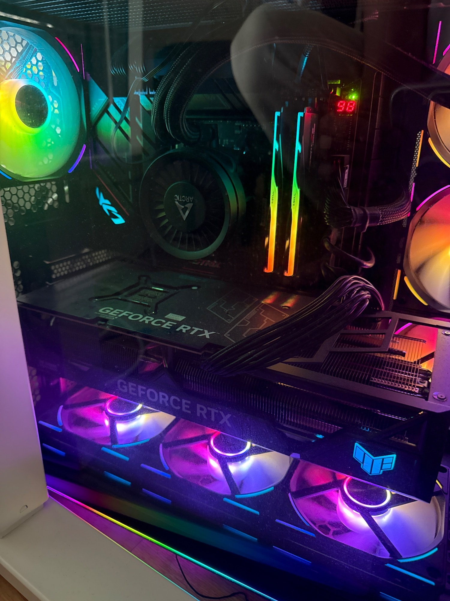 Actual product image ASUS TUF Gaming GeForce RTX 4080 SUPER OC (16 GB)