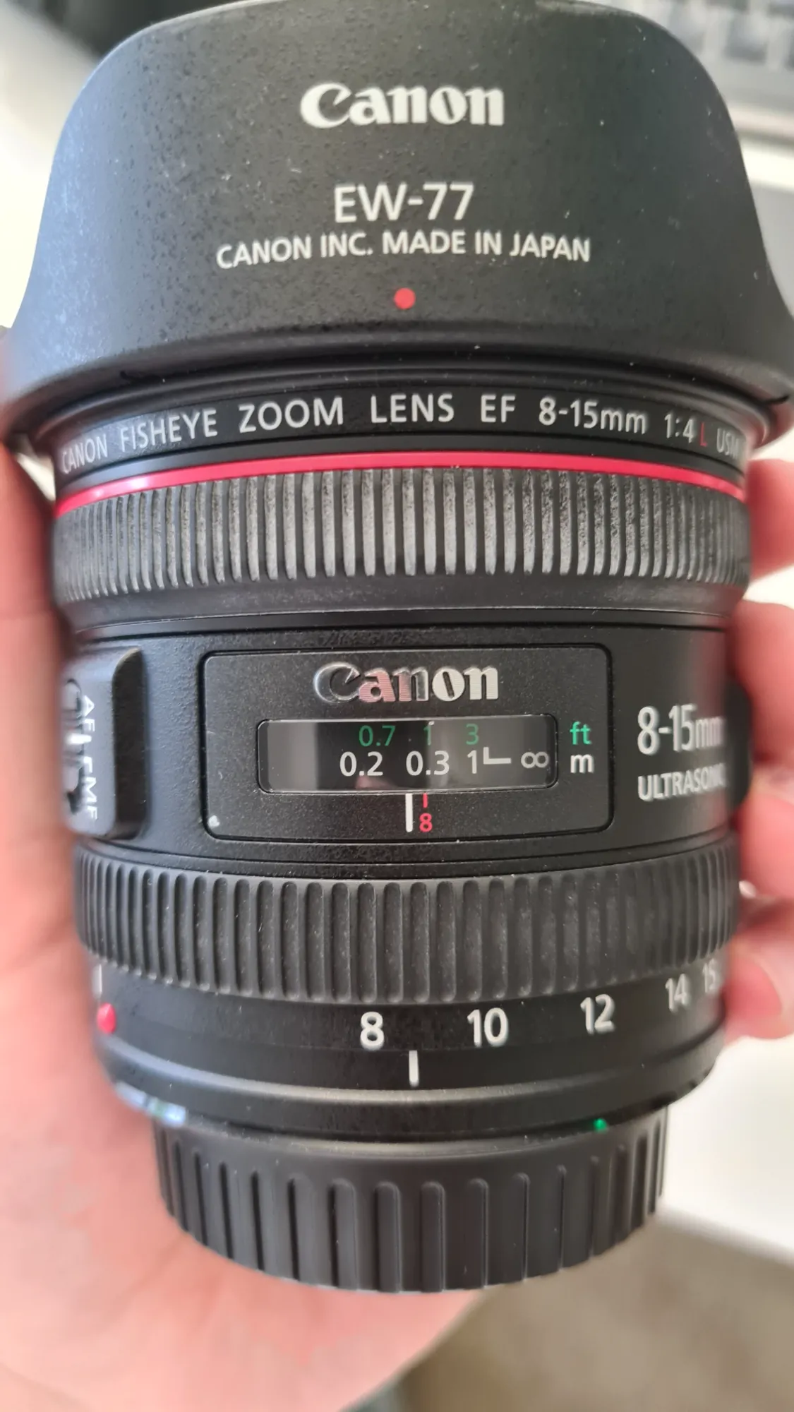 Produktbild Canon EF 8-15mm f/4L Fisheye USM (Canon EF, Vollformat)