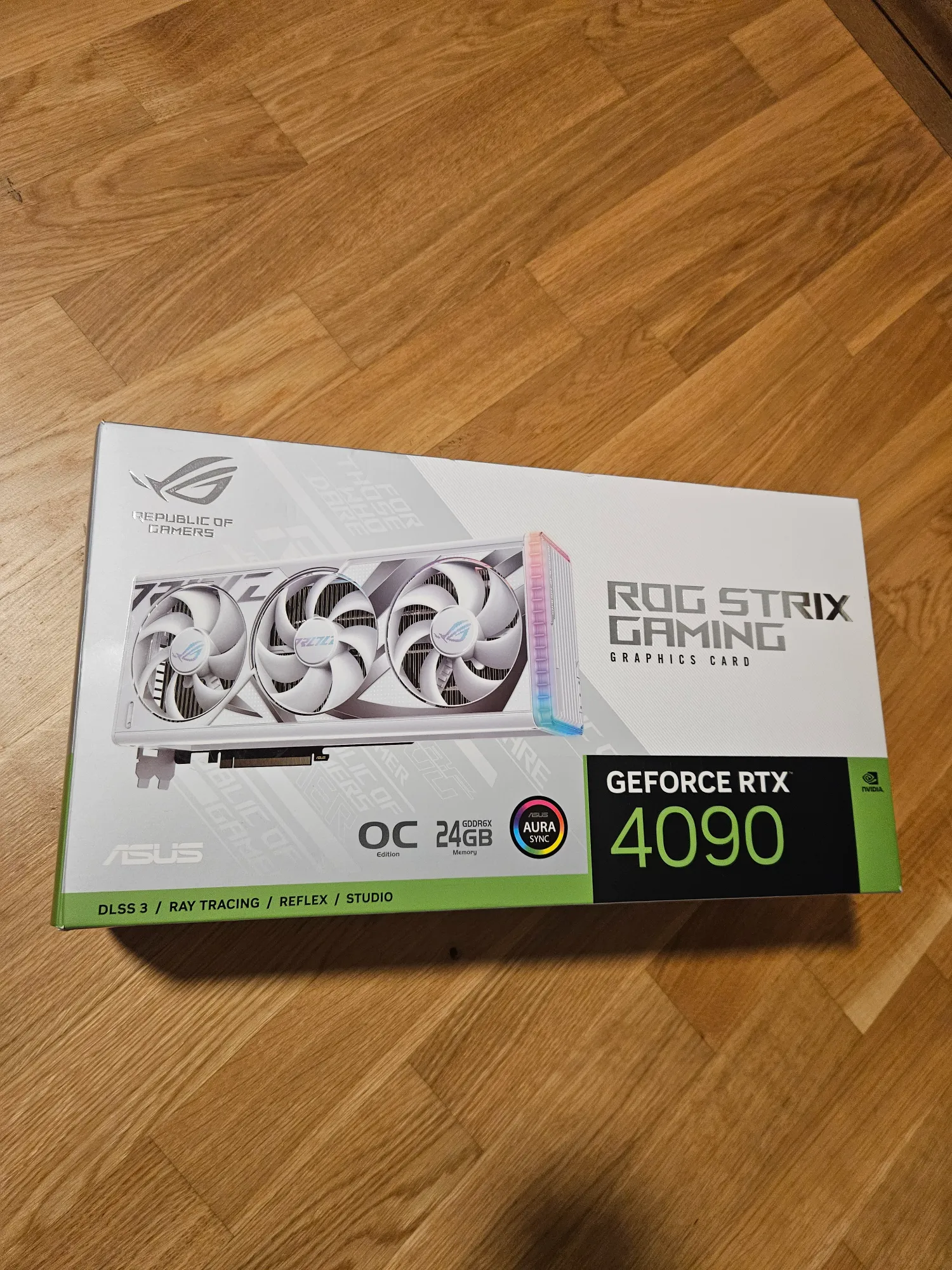 Produktbild ASUS ROG STRIX GeForce RTX 4090 24GB White OC Edition (24 GB)