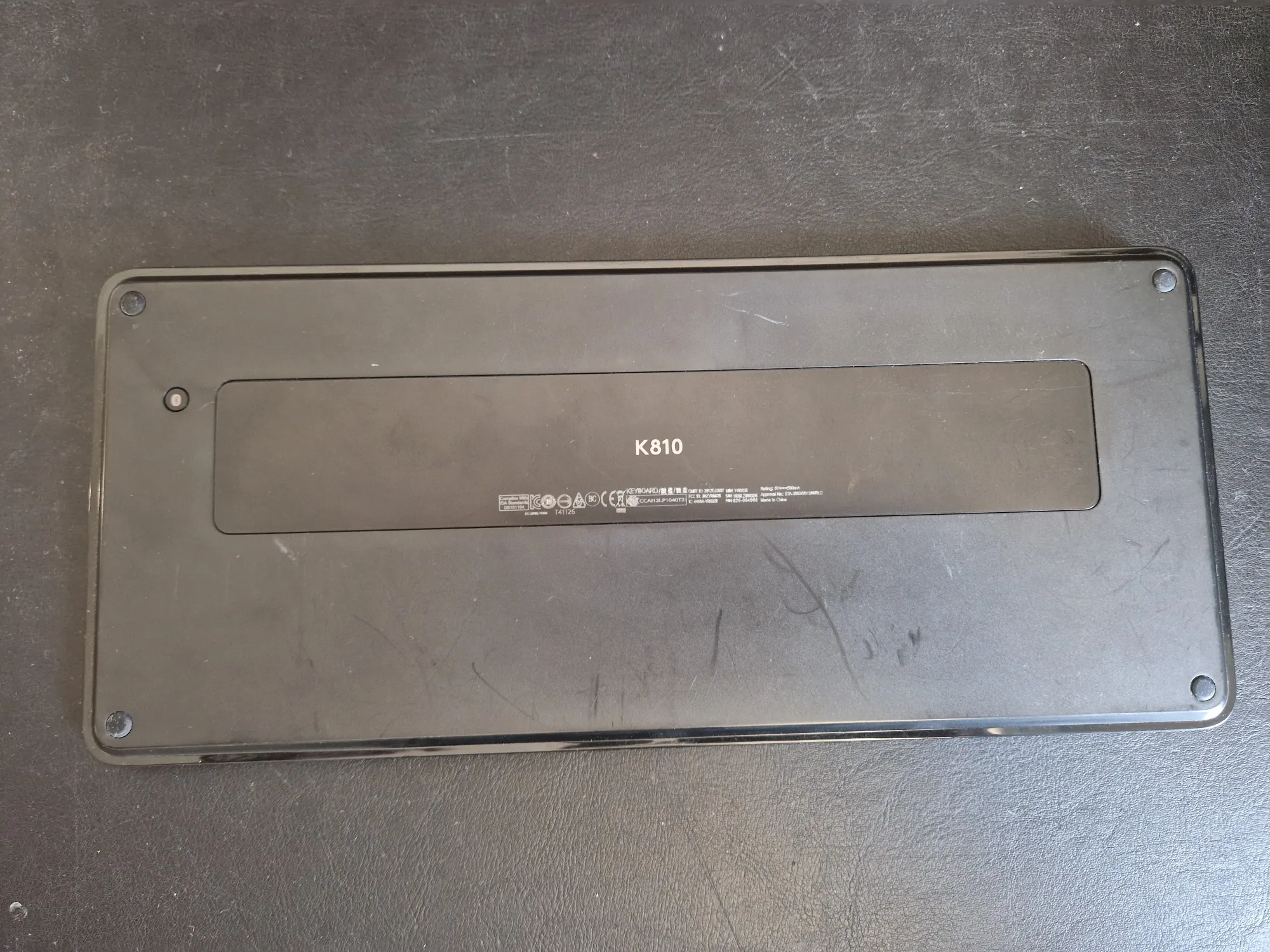 Actual product image Logitech Bluetooth Illuminated Keyboard K810 (CH, Wireless)