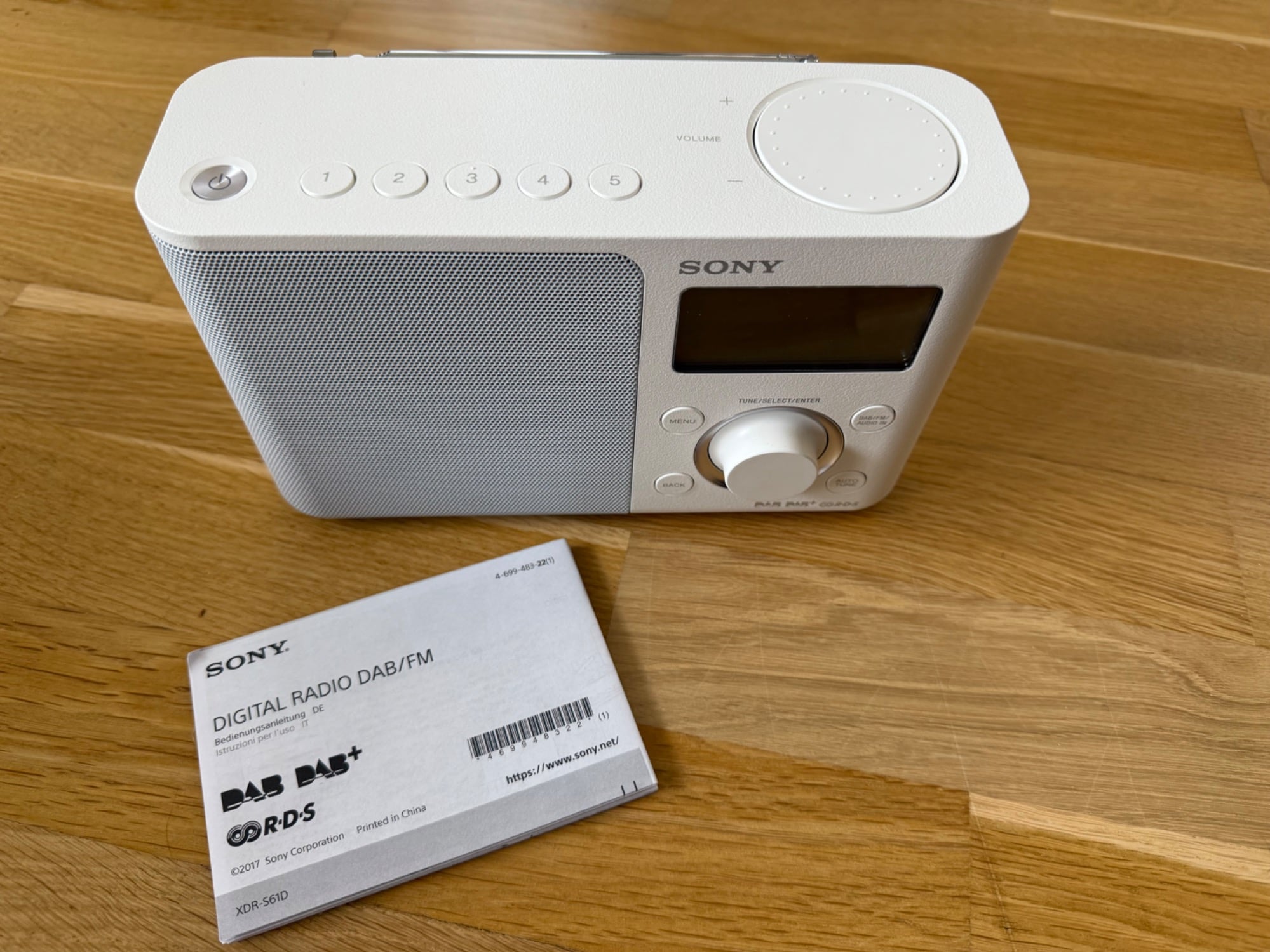 Actual product image Sony Xdr-S61d (DAB+, FM)