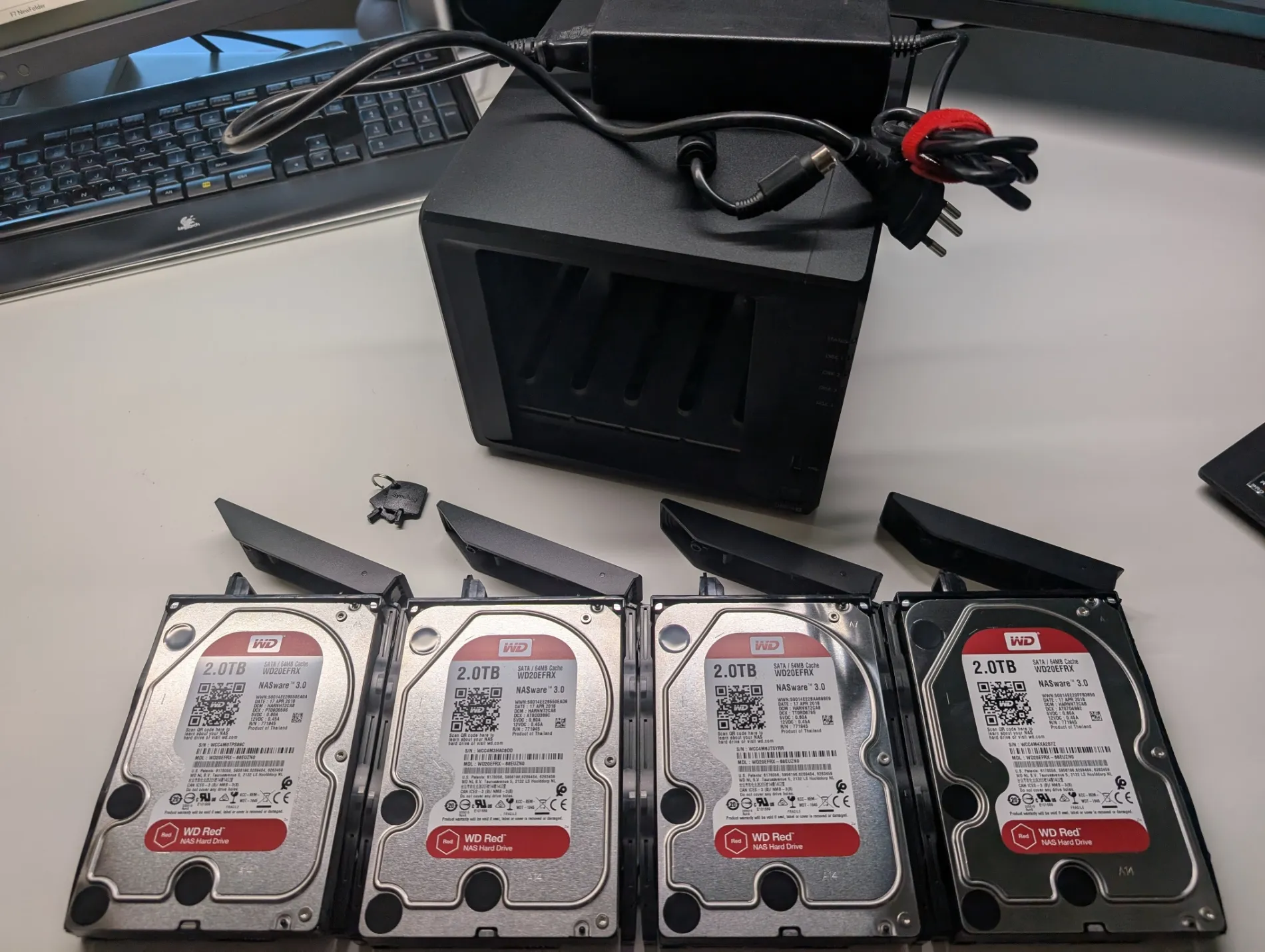 Immagine prodotto Synology Ds918+ (WD Red)