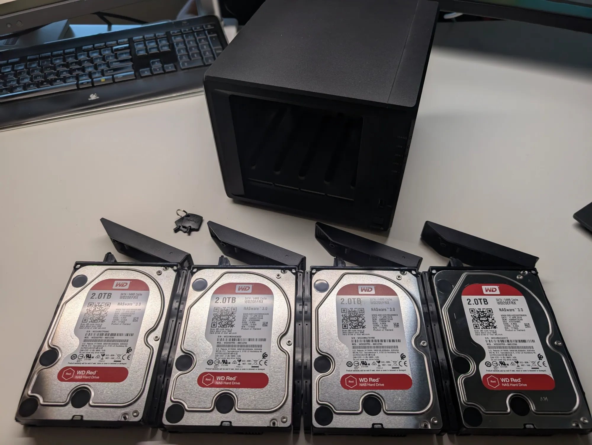 Immagine prodotto Synology Ds918+ (WD Red)