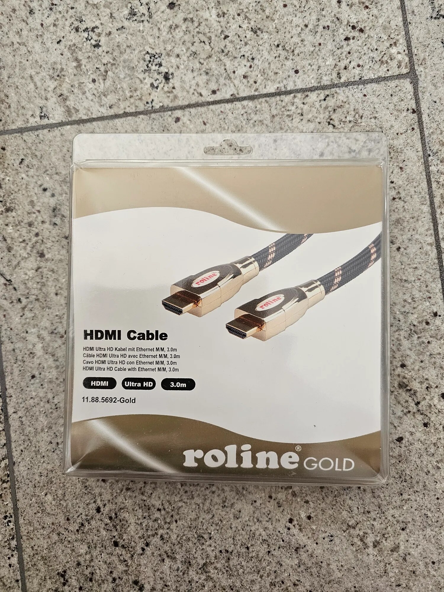 Actual product image Roline HDMI (Typ A) — HDMI (Typ A) (3 m, HDMI)