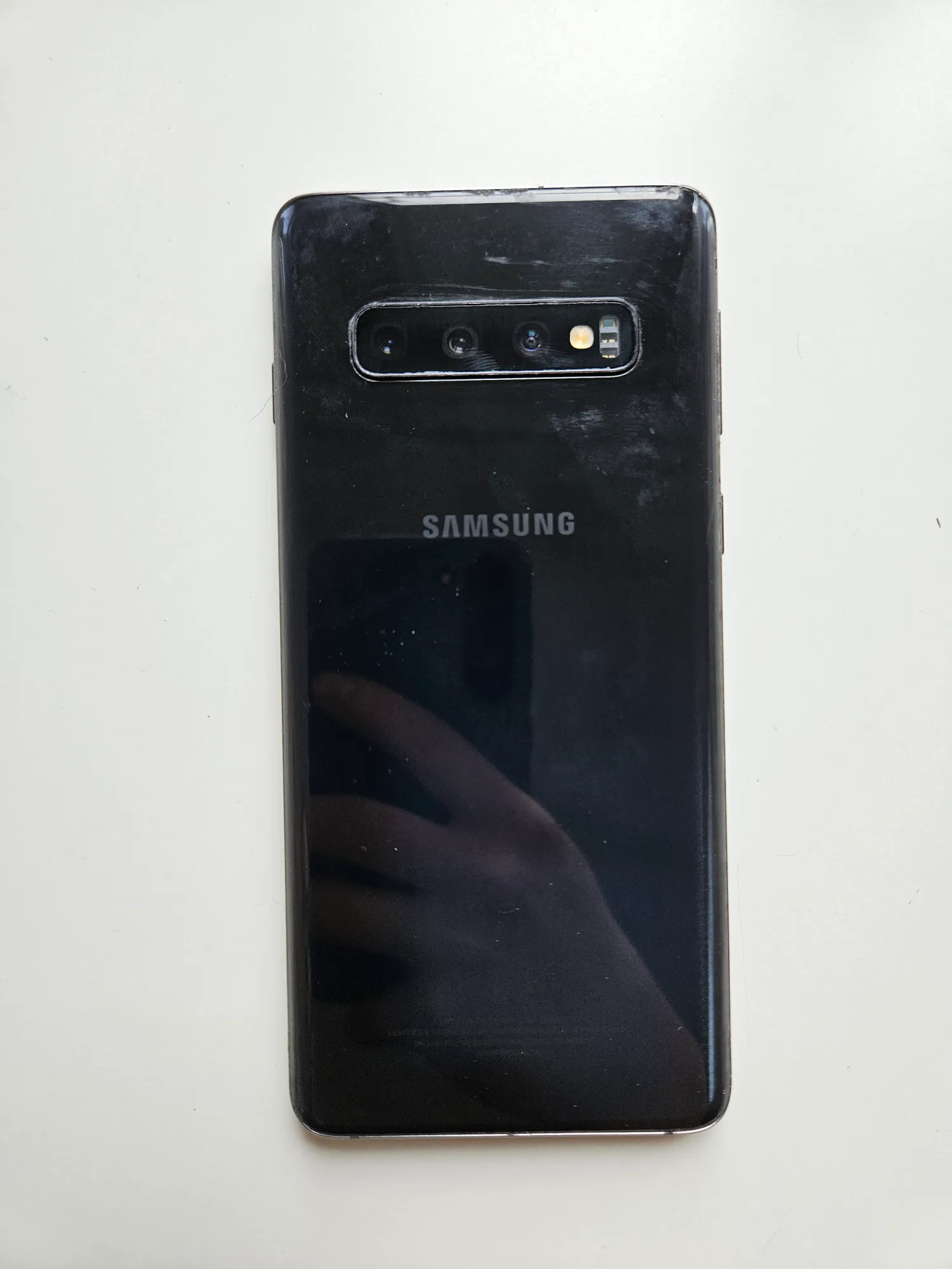 Produktbild Samsung Galaxy S10 (128 GB, Prism Black, 6.10", Hybrid Dual SIM, 16 Mpx, 4G)