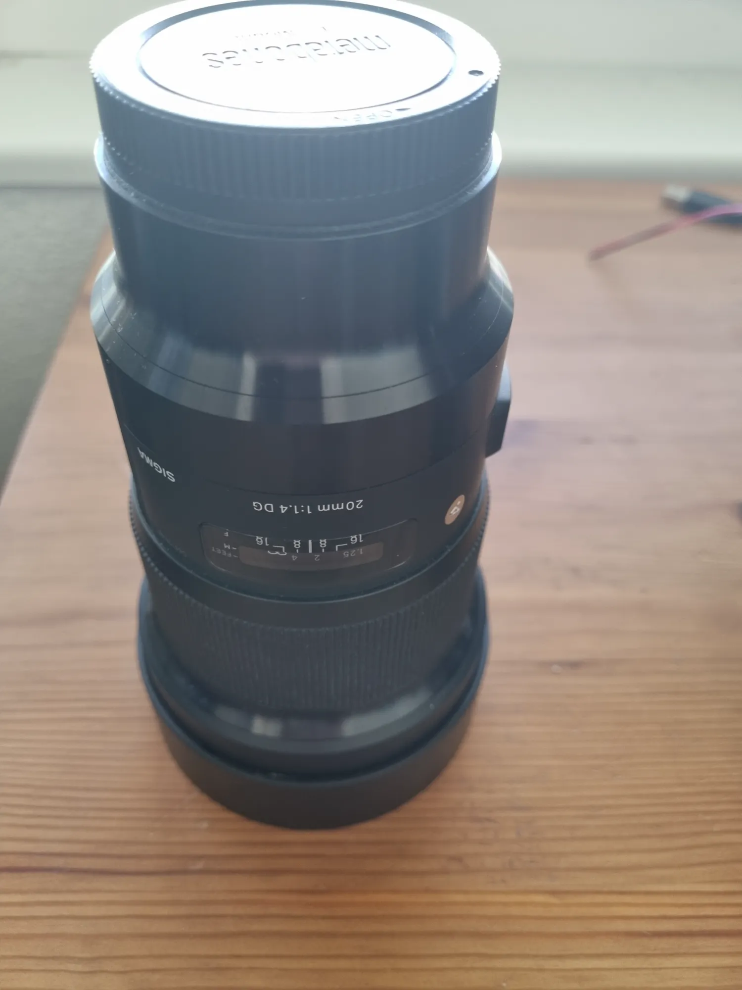 Produktbild Sigma 20mm, f/1.4 DG HSM ART, Sony E (Sony E, Vollformat, APS-C / DX)