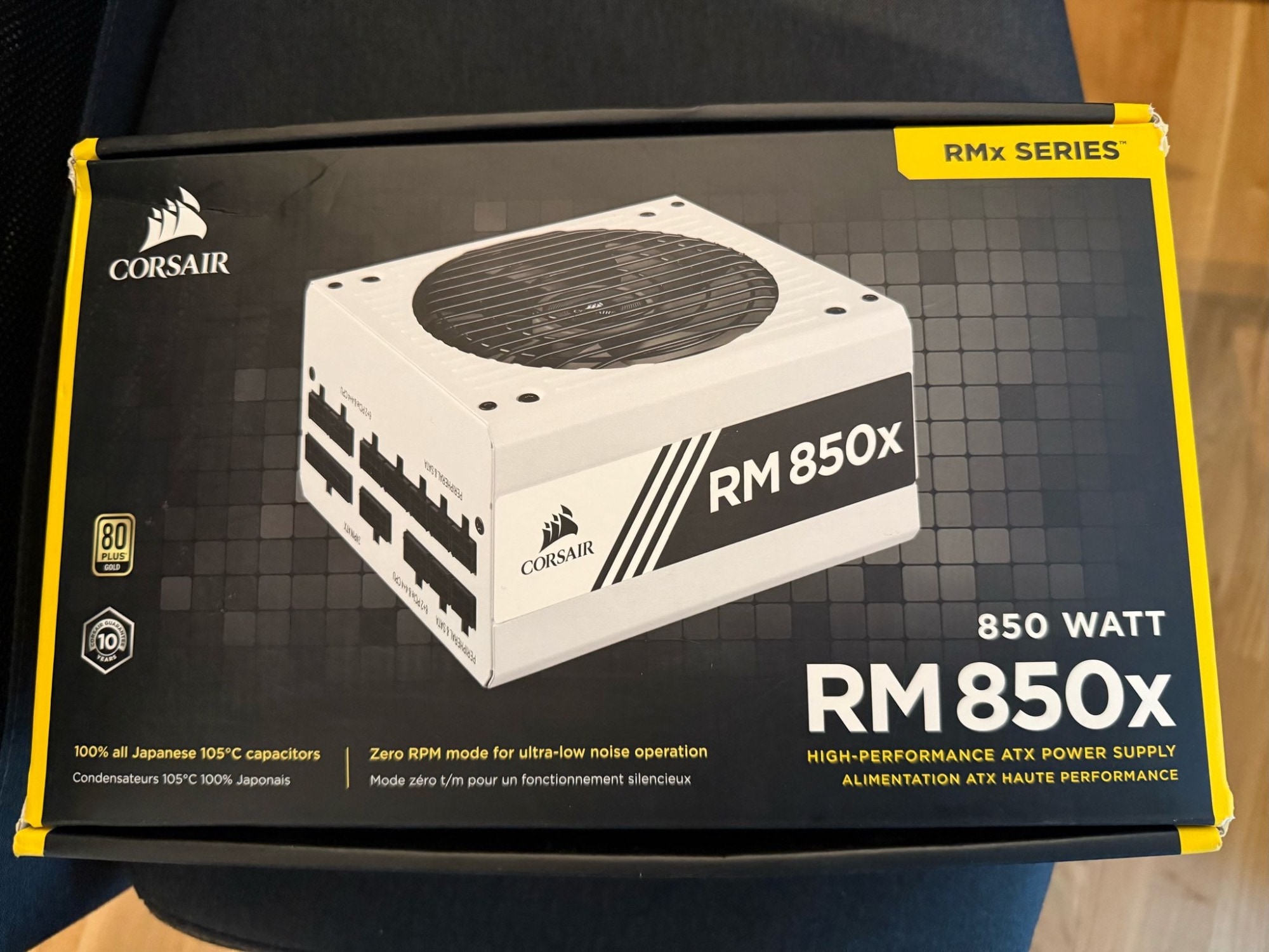 Immagine prodotto Corsair RM850x Bianco *2018* *2018* (850 W)