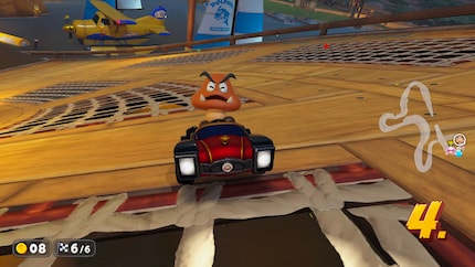 Unfortunately, I only managed fourth place as Goomba.