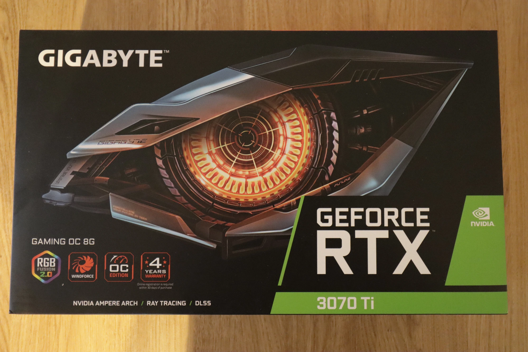 Image du produit Gigabyte GeForce RTX 3070 Ti Gaming OC (8 Go)