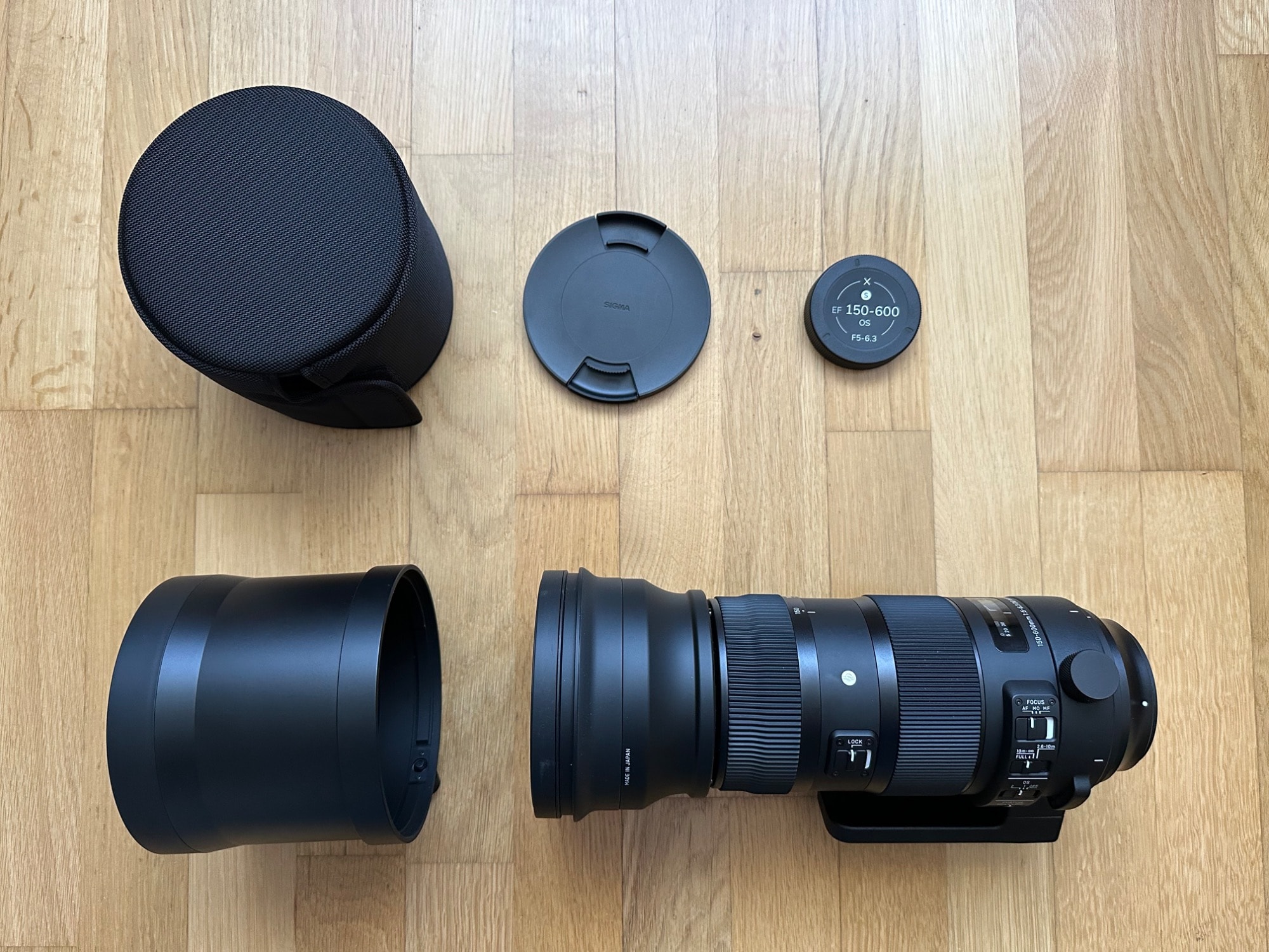 Produktbild Sigma 150-600mm f/5-6.3 DG OS HSM S Canon EF (Canon EF, Canon EF-S, Vollformat)