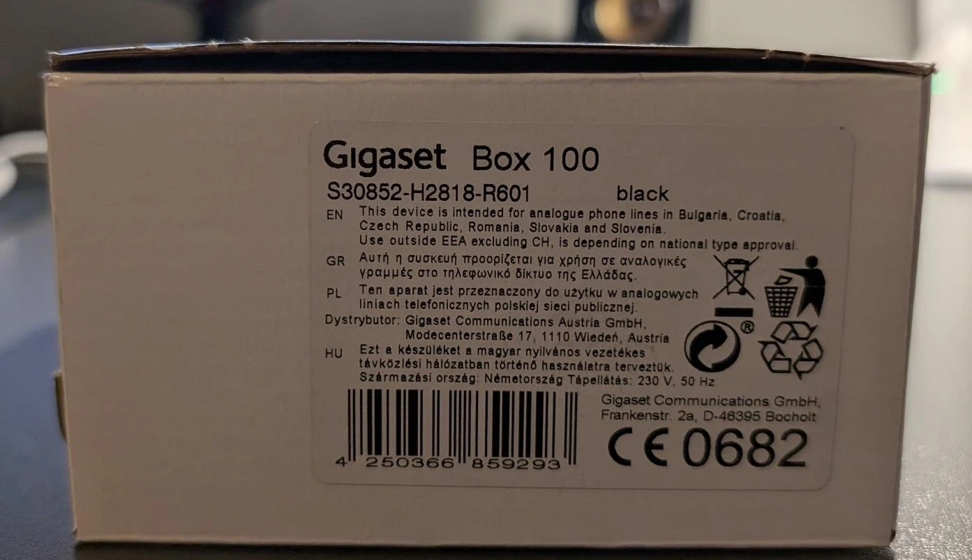 Produktbild Gigaset Box 100