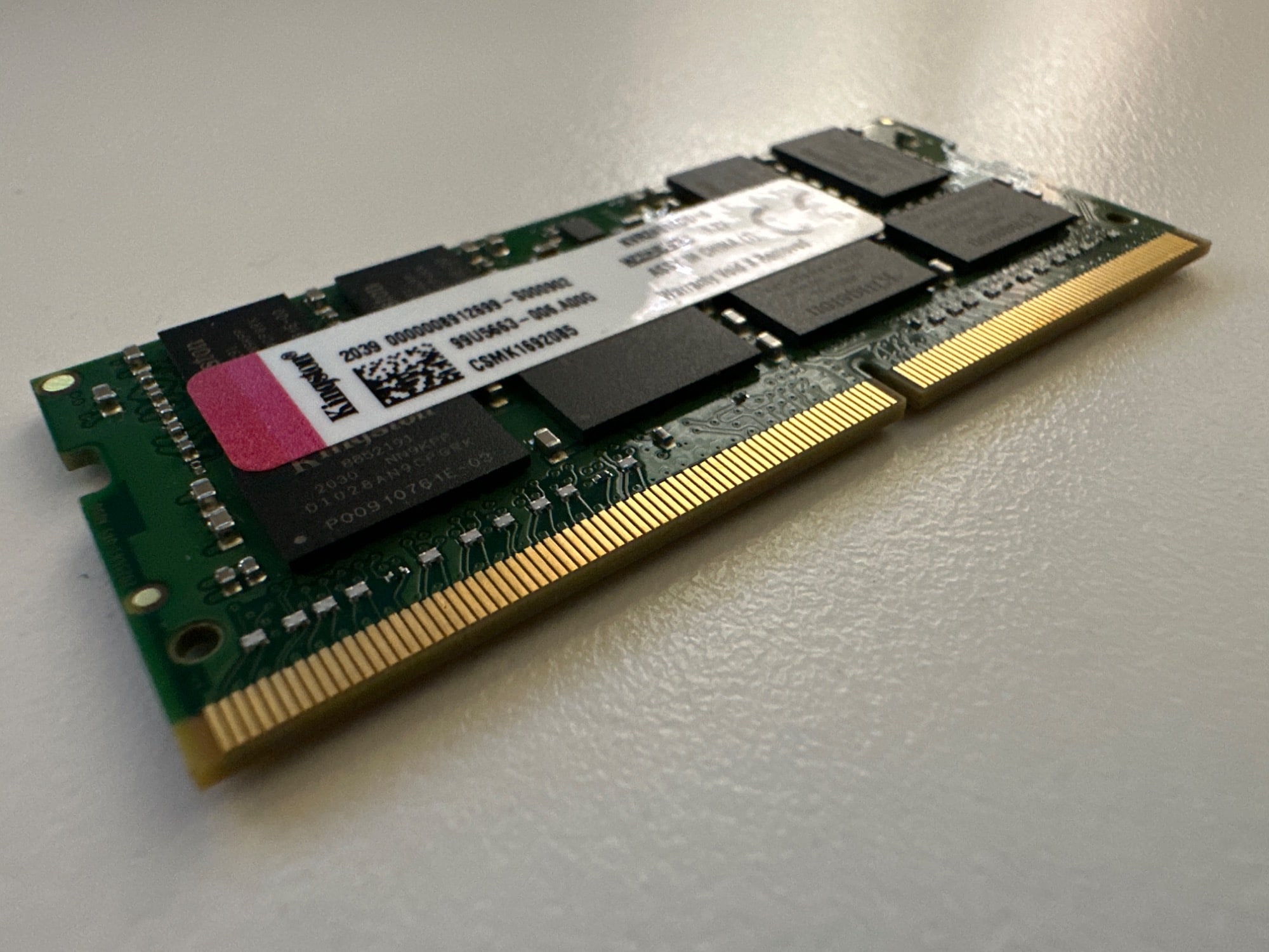 Produktbild Kingston ValueRAM (1 x 16GB, 2400 MHz, DDR4-RAM, SO-DIMM)