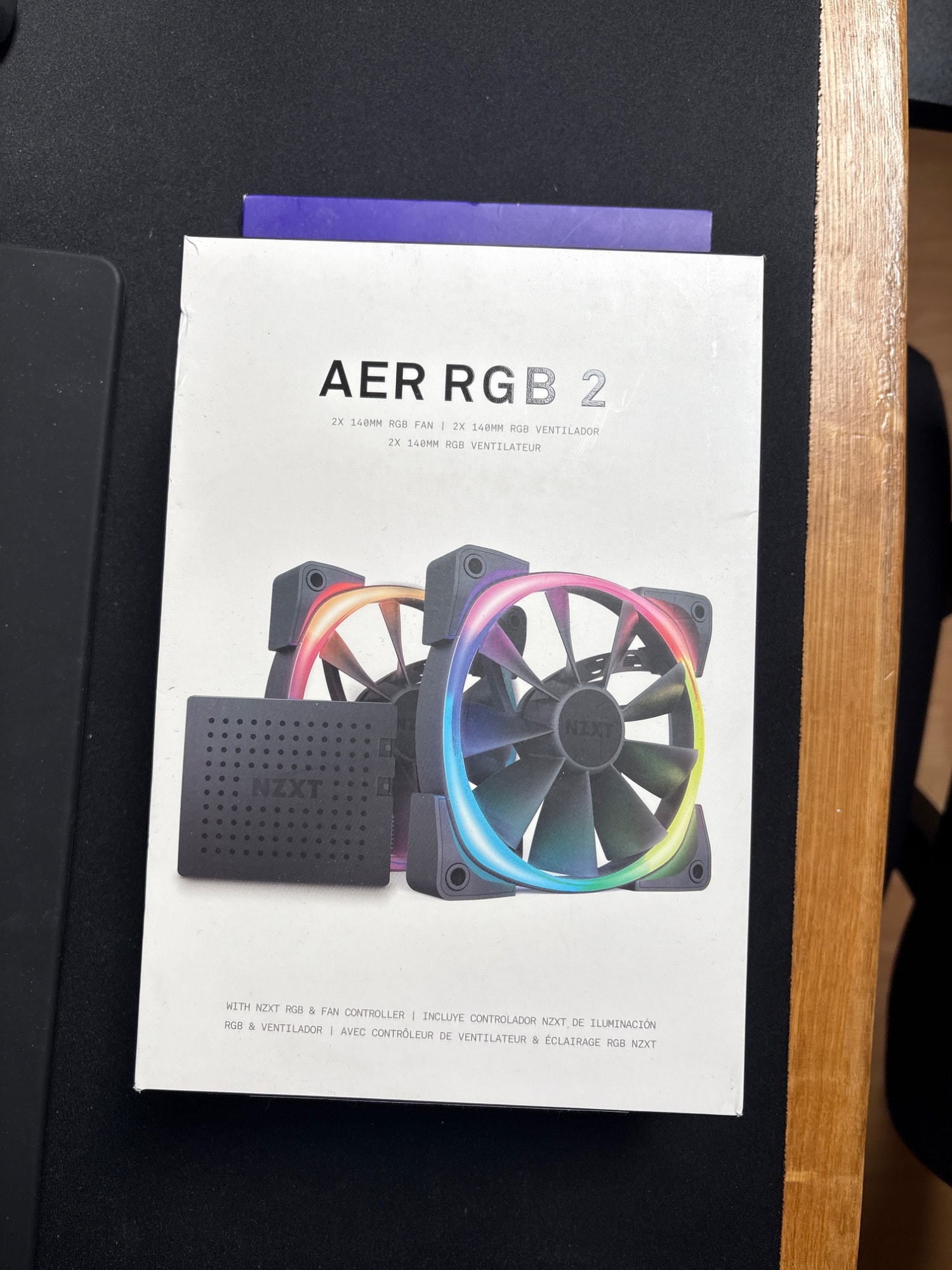 Actual product image NZXT Aer RGB 2 Twin Starter Pack (140 mm, 2 x)