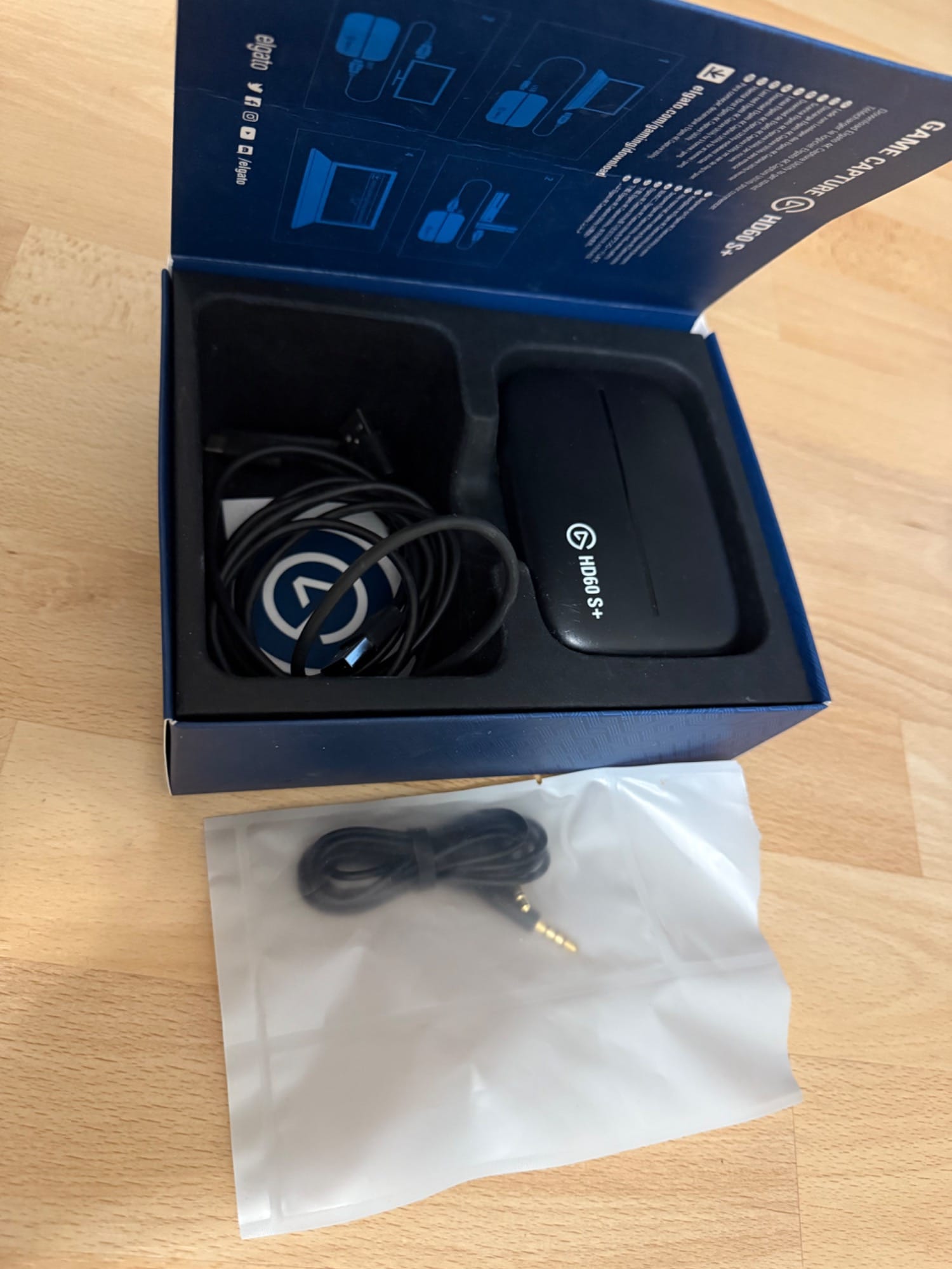 Actual product image Elgato Game Capture HD60S+ (Xbox 360, PC, Mac, Wii U, PS4, Xbox One X, Xbox Series X, Xbox One S, Xbox Series S)