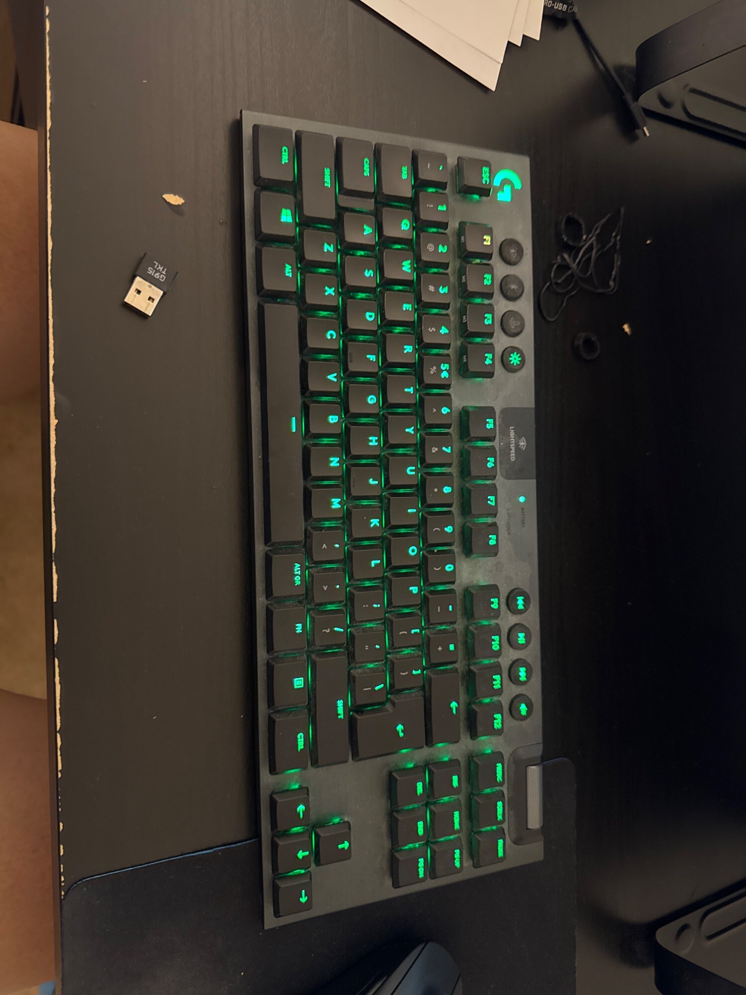 Produktbild Logitech G Gaming G915 TKL (Eng. Int., Kabellos)