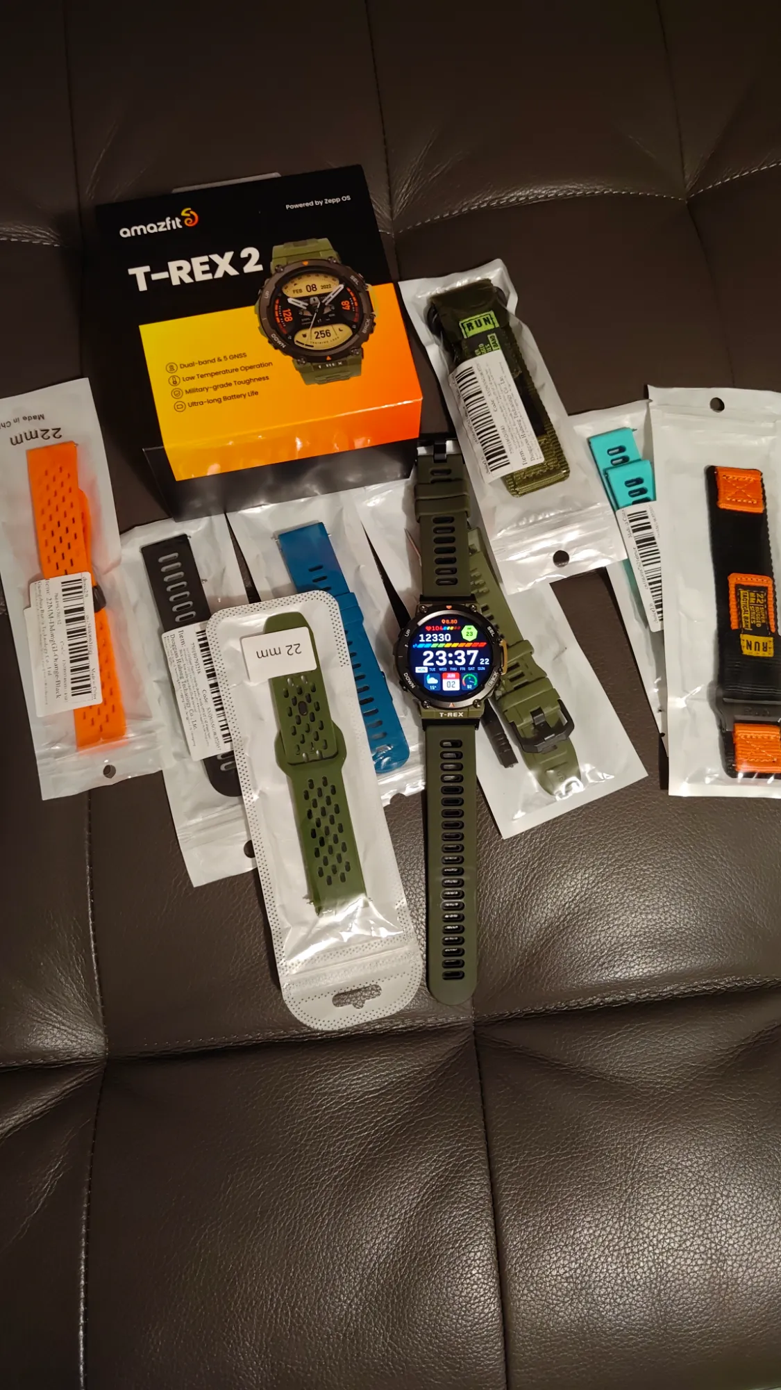 Actual product image Amazfit T-Rex 2 (47.70 mm)