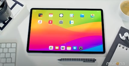 e/OS 3.0 sur une tablette.