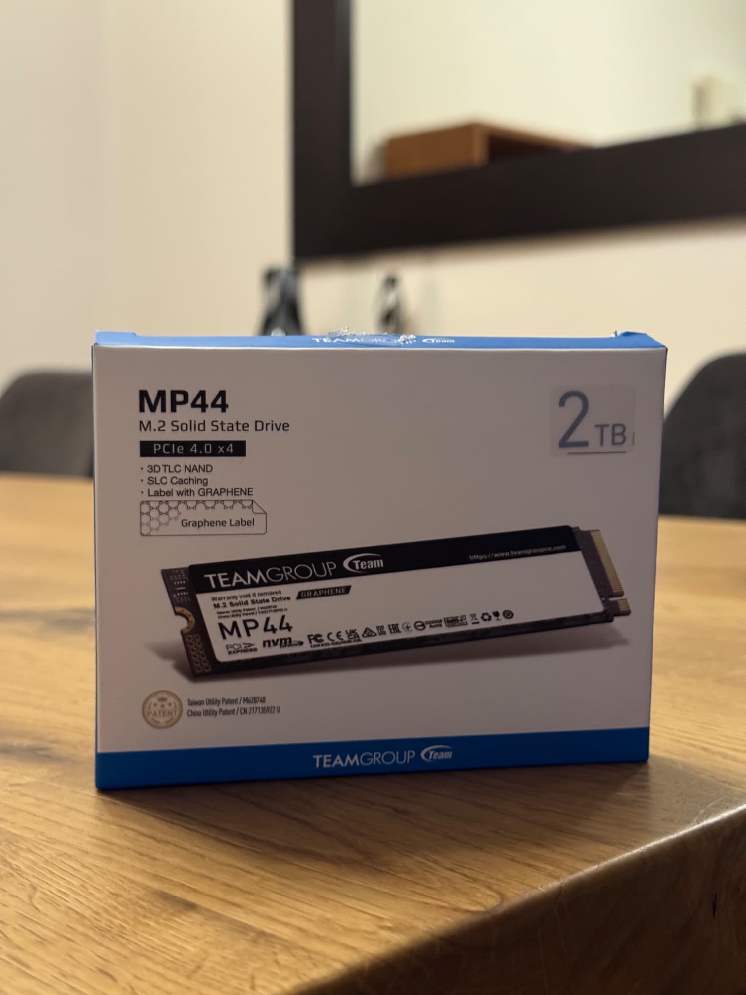Actual product image Team Group MP44 (2000 GB, M.2 2280)